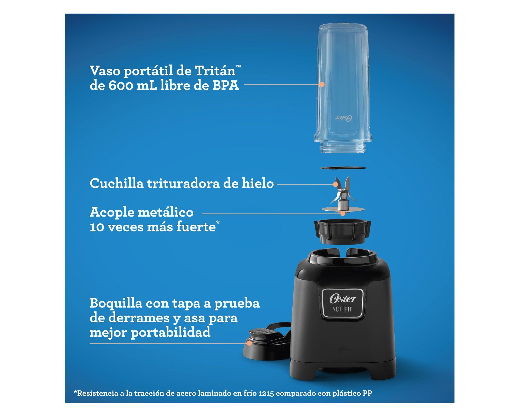 Licuadora BLSTAFB-052 + vaso tritan 600 ml Oster-3
