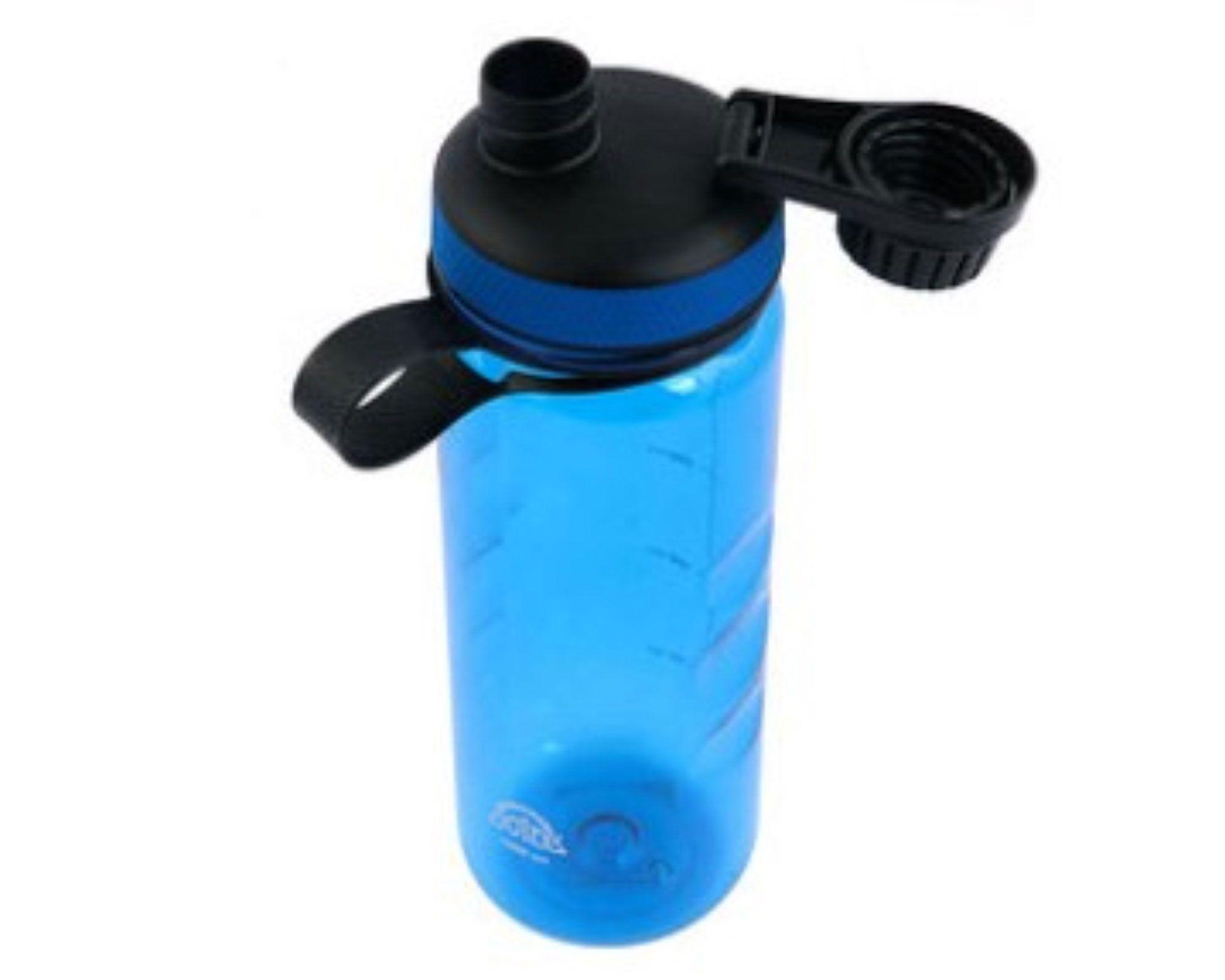 Botella 1 litro Tritán azul eléctrico Doite-1