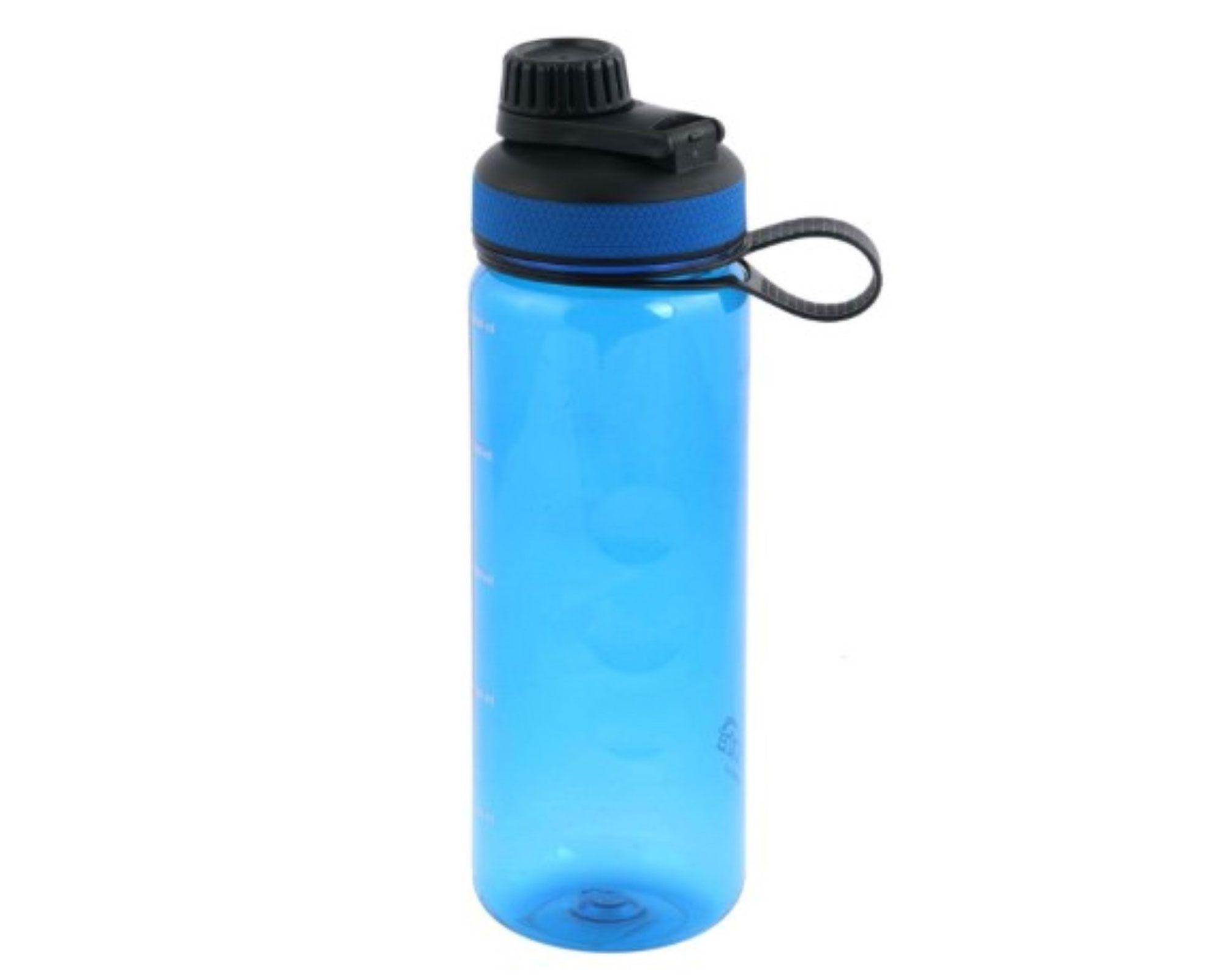 Botella 1 litro Tritán azul eléctrico Doite-0