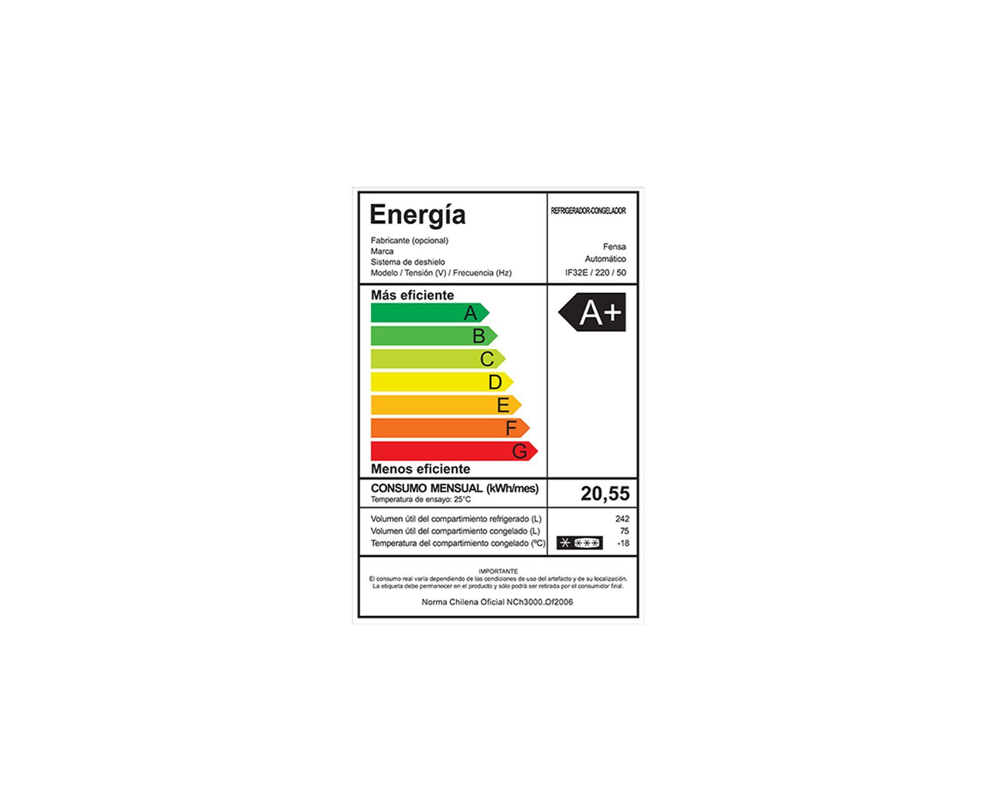 Refrigerador No Frost 317 litros IF32E Fensa-8