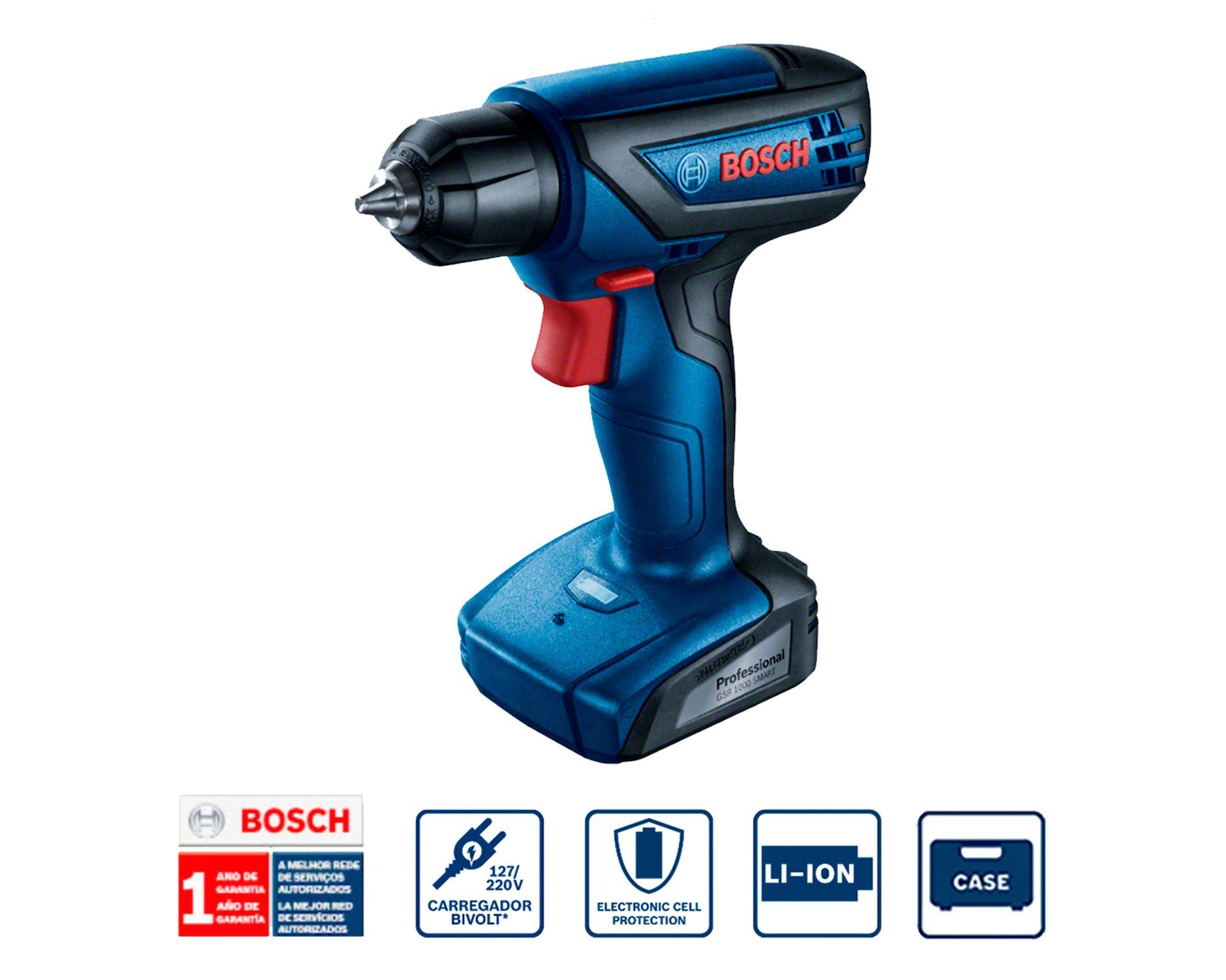 Taladro atornillador inalámbrico 12V 6 mm GSR Smart-3