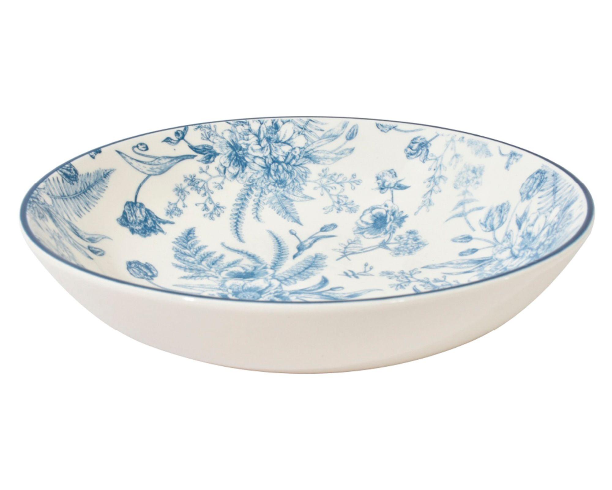 Plato Eleanor Porcelana Diseño 20x20x5 cm 1 Pieza-0