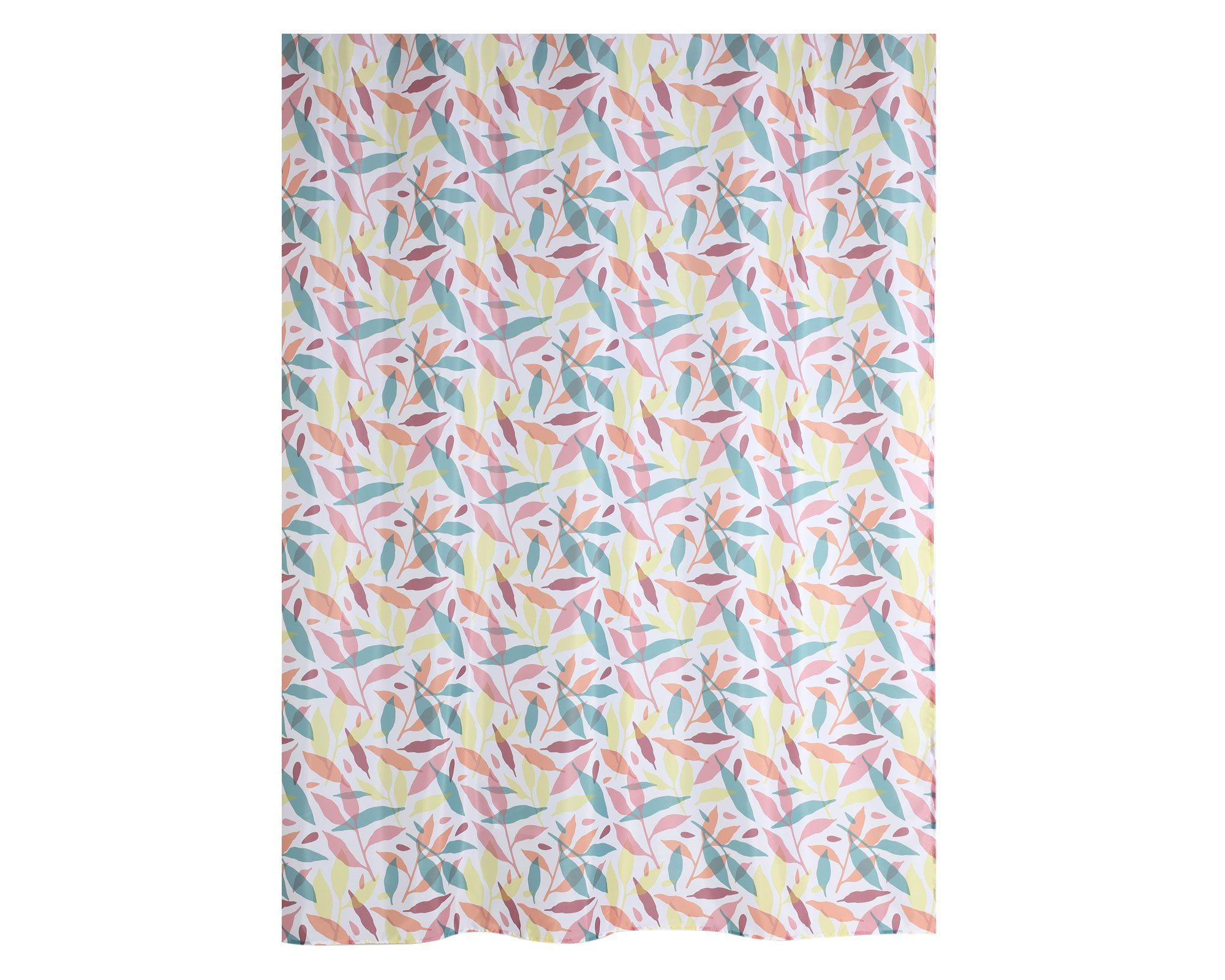 Cortina baño 180x180 cm Floral Cotidiana-0