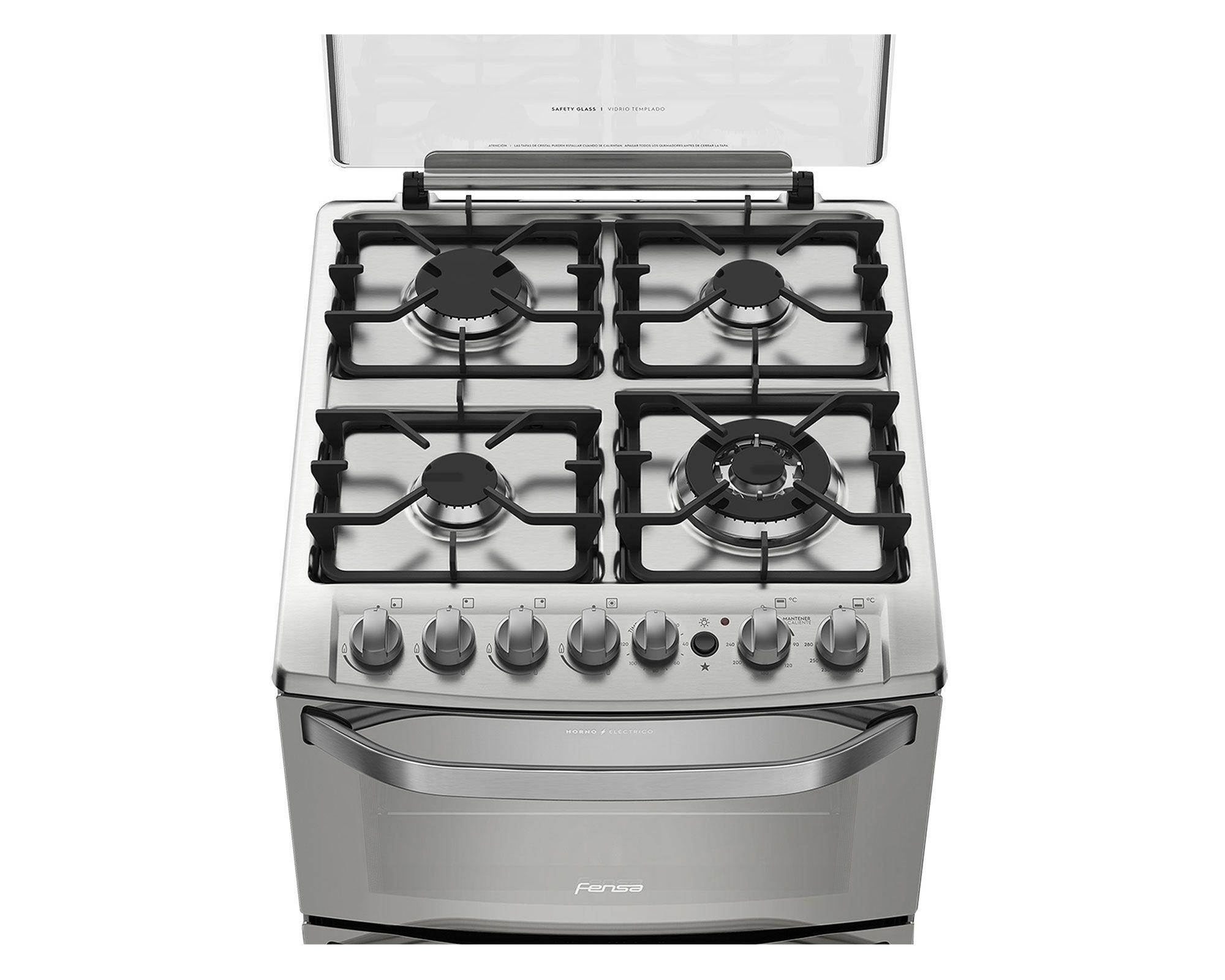 Cocina 4 quemadores 56 DXT Fensa-1
