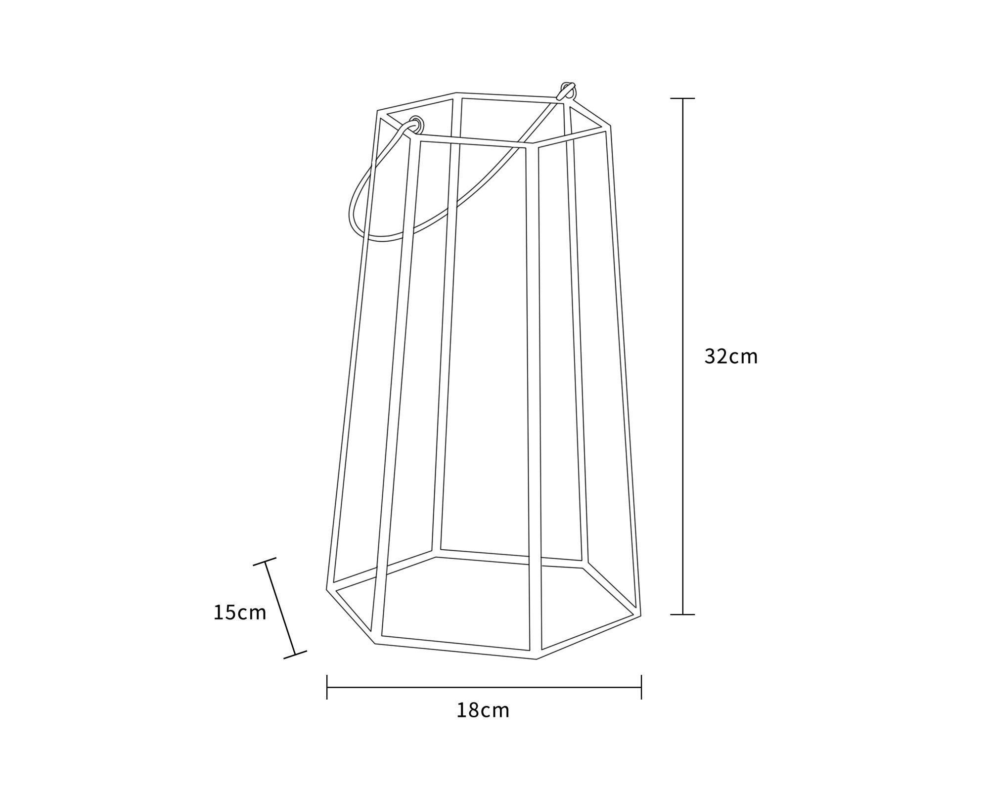 Farol 32 cm Cotidiana-1
