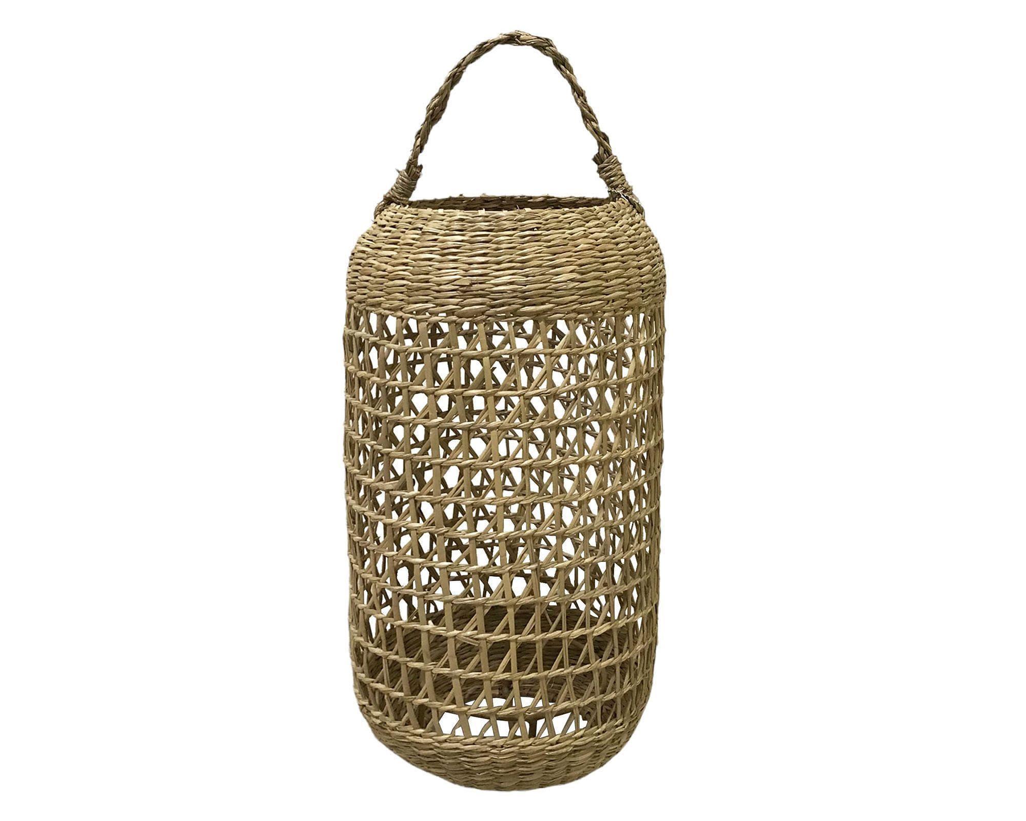 Farol 35 cm Fibra natural Cotidiana-1