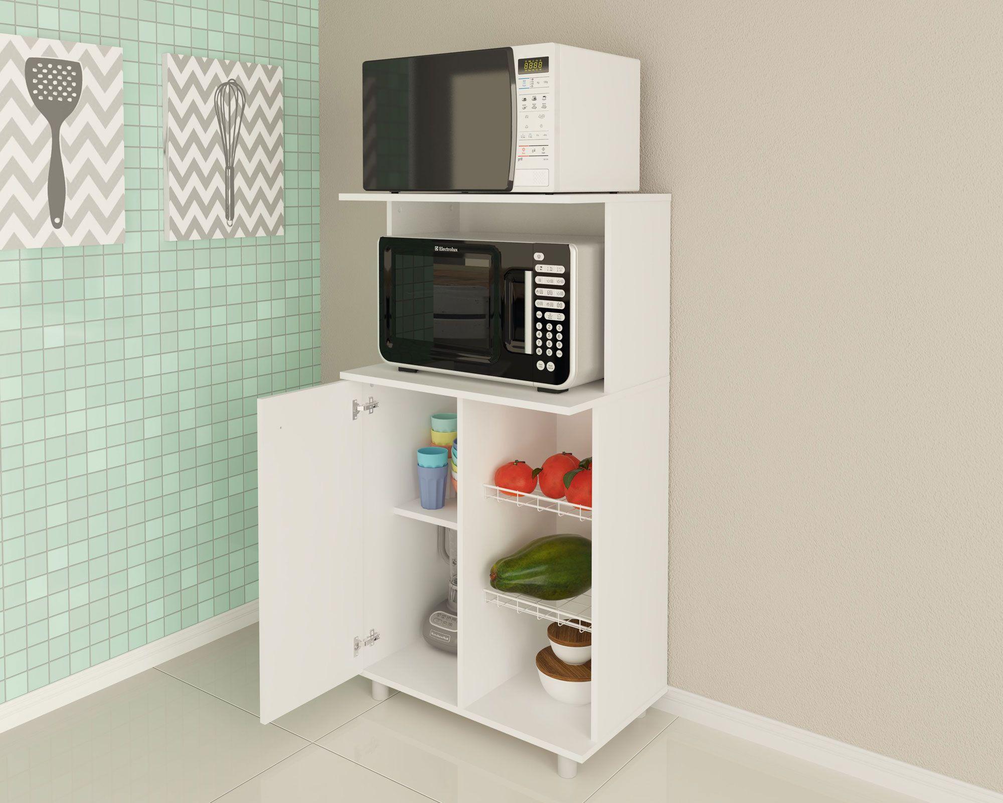 Mueble cocina 1 puerta blanco Tecnomobili-1