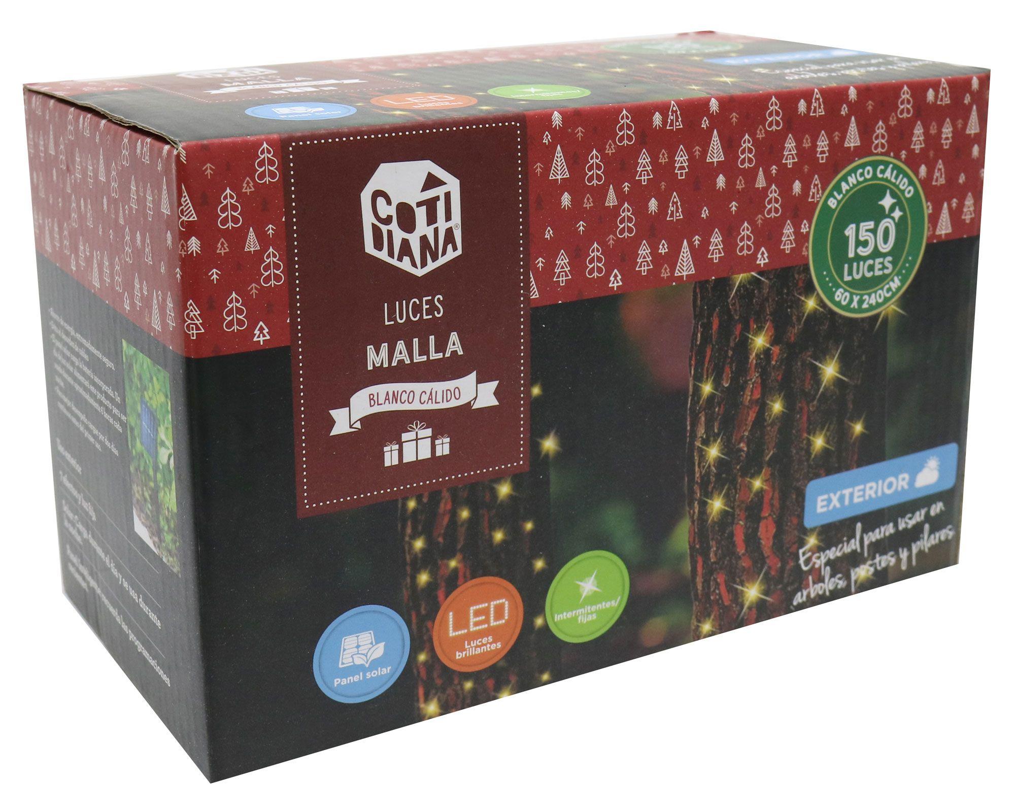 luces navidad solar 150L Cotidiana-2