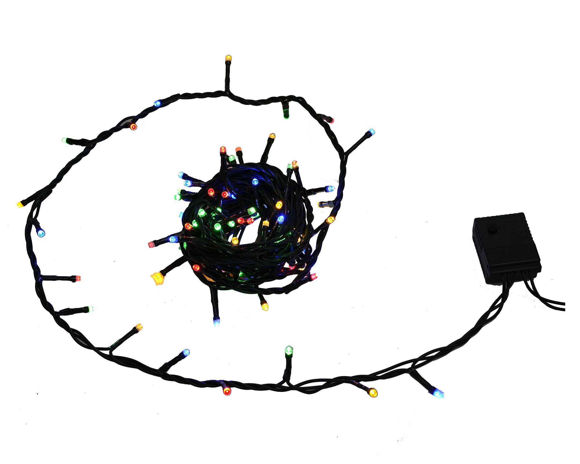 Guirnalda navidad LED 100L luz multicolor-0