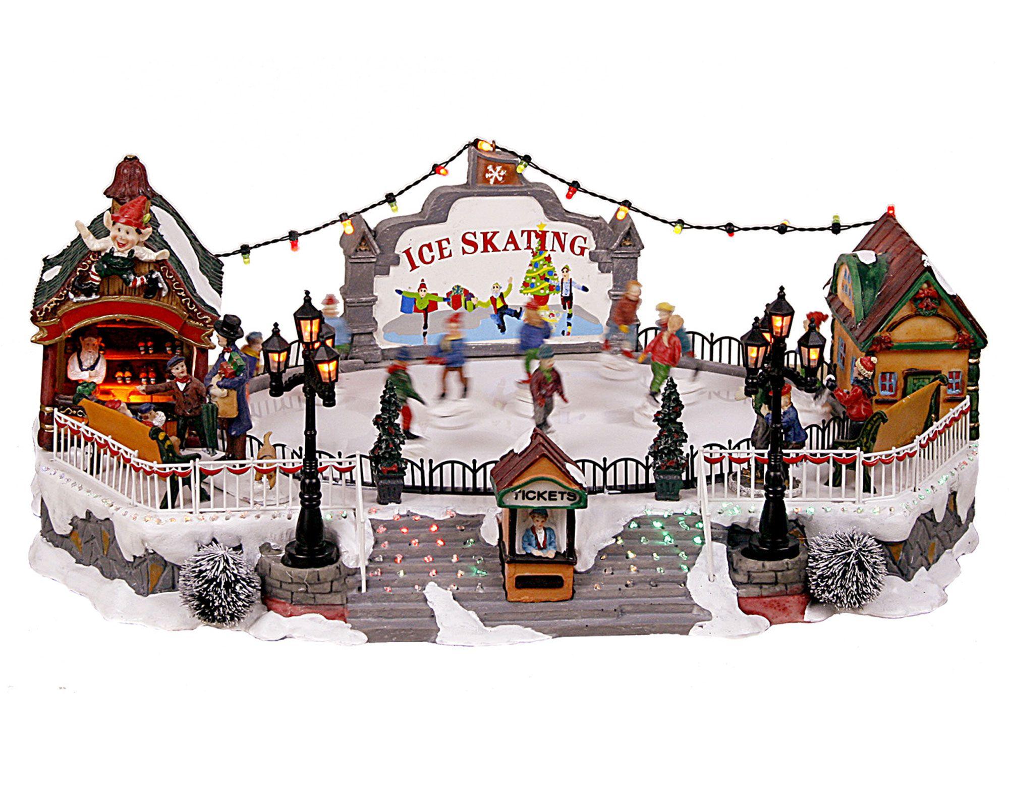 Villa Pista de patinaje 17x40.5x28 cm Cotidiana-0