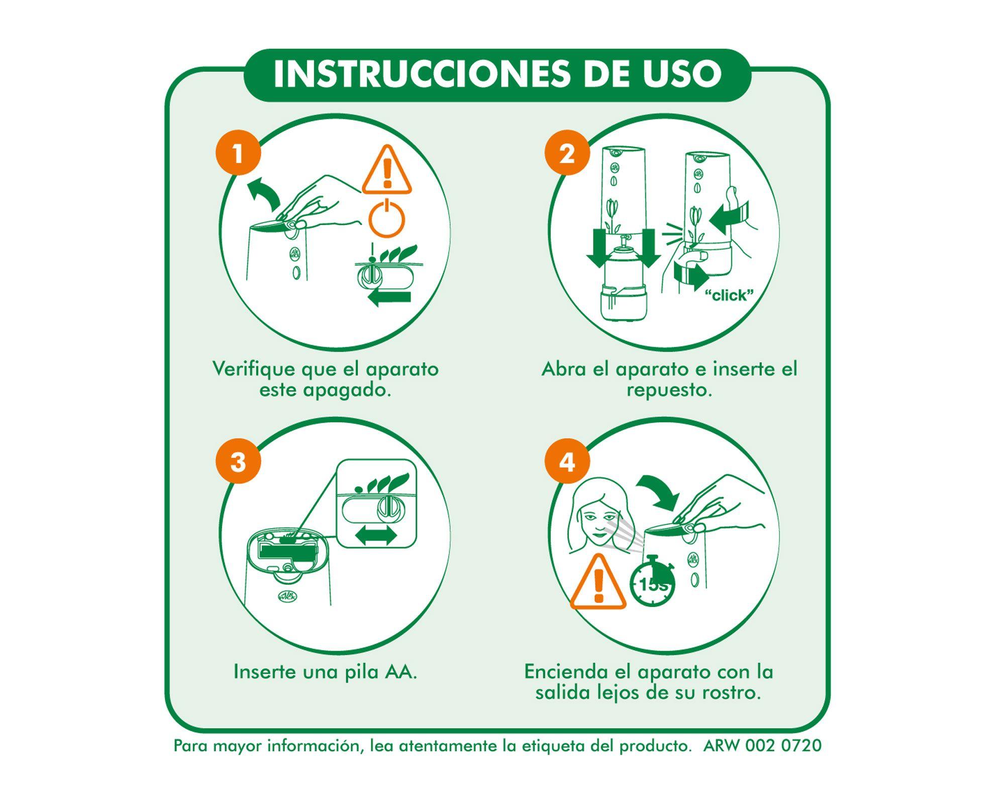 Aromatizador automático Freshmatic + 3 repuestos 250 ml Air Wick-3