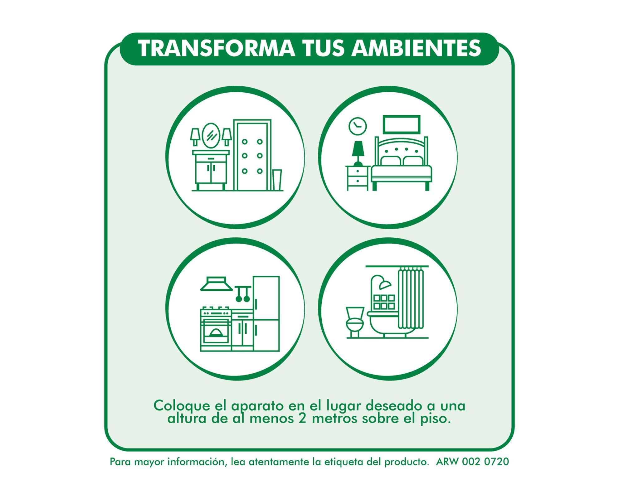 Aromatizador automático Freshmatic + 3 repuestos 250 ml Air Wick-2
