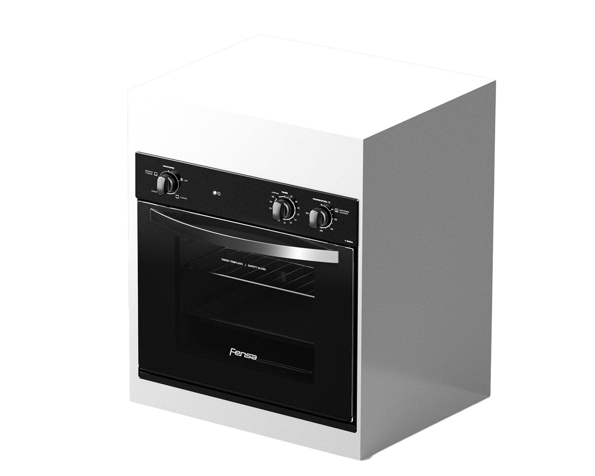 Horno empotrado 66 litros F 1060R A espejado Fensa-0