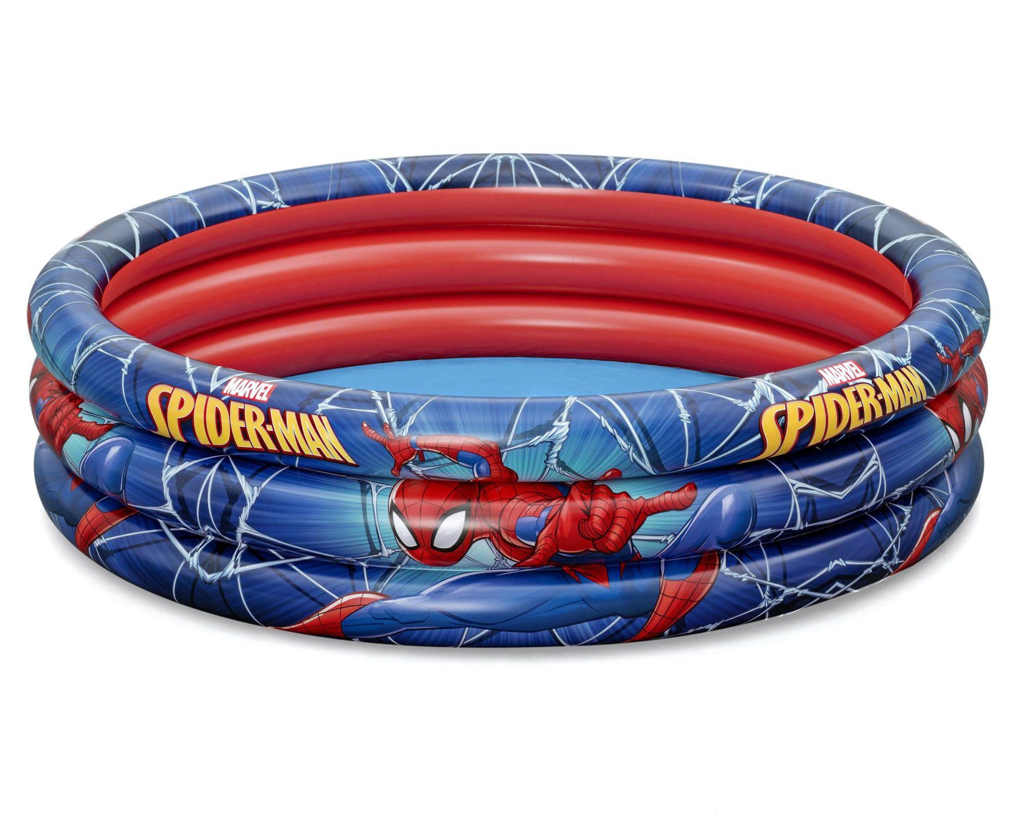 Piscina inflable 122 cm 200 litros Spider-Man Bestway-0