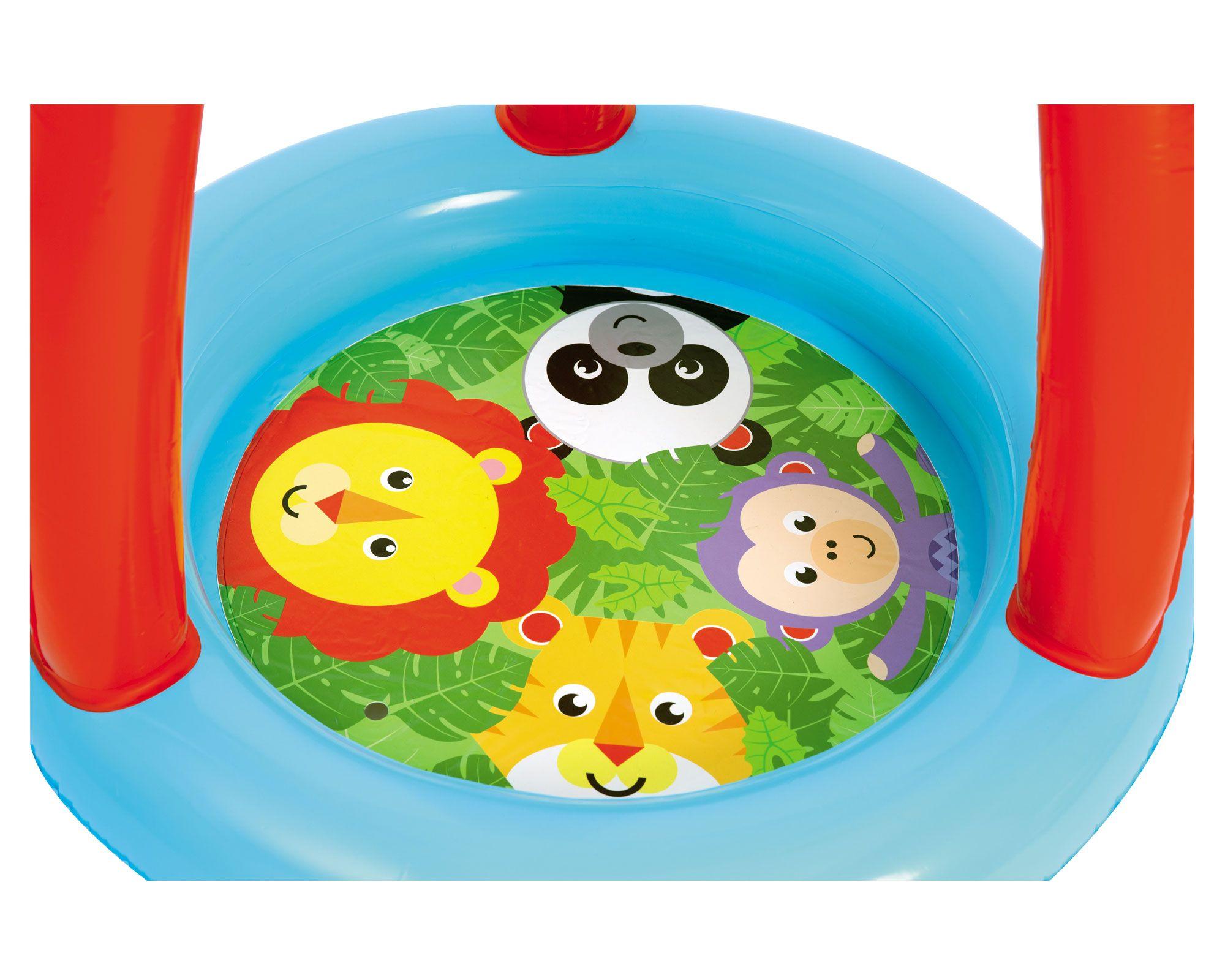 Piscina de pelotas + 15 pelotas Fisher Price.-2