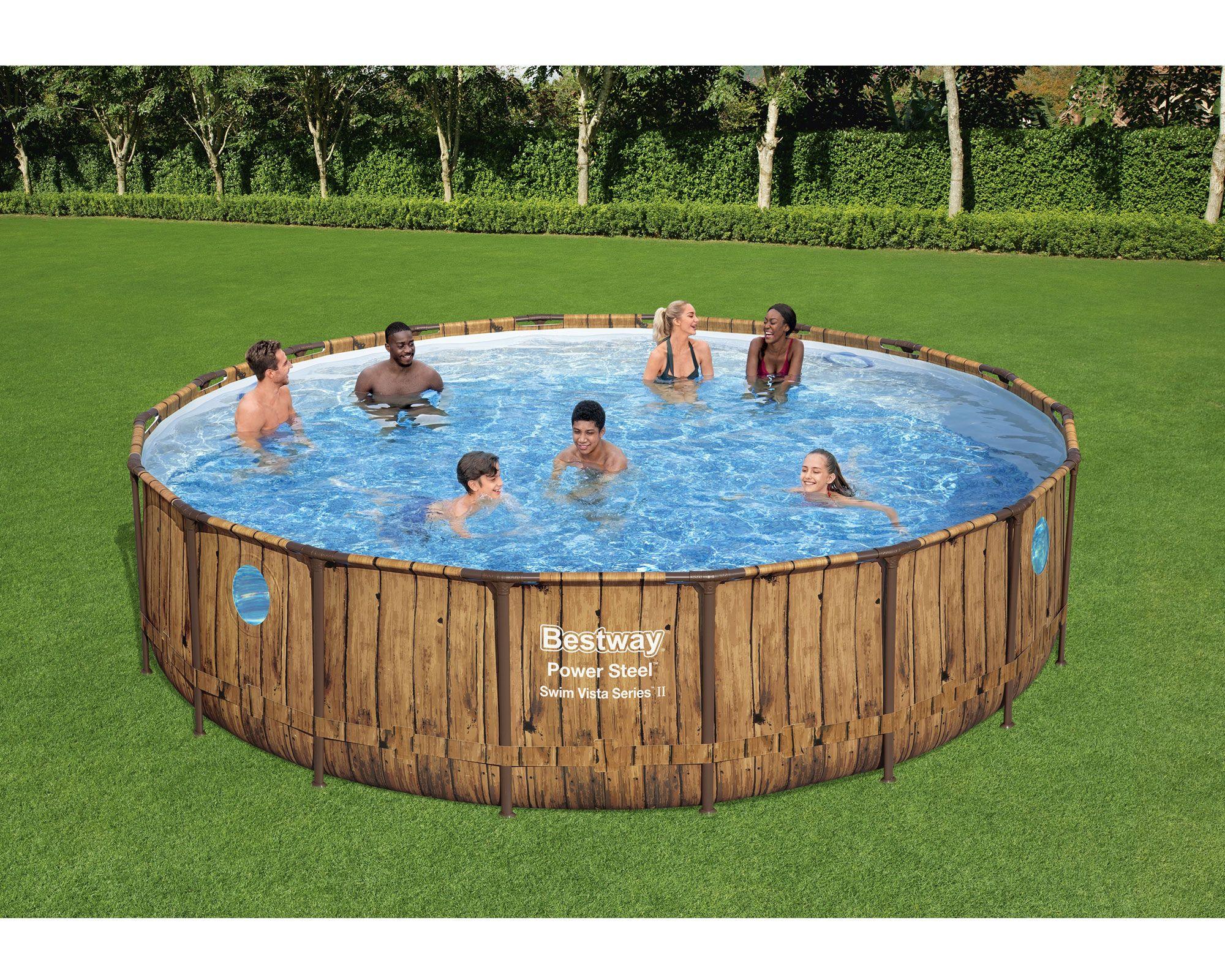 Piscina estructural 23062 litros 549x549x122 cm Bestway-9