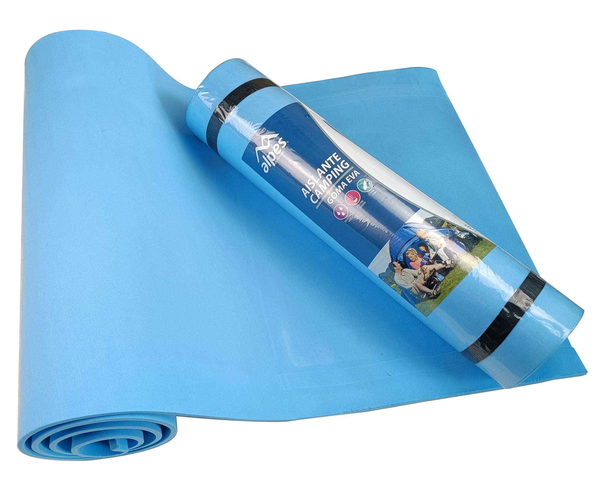 Aislante camping 50x180 cm azul Alpes-3