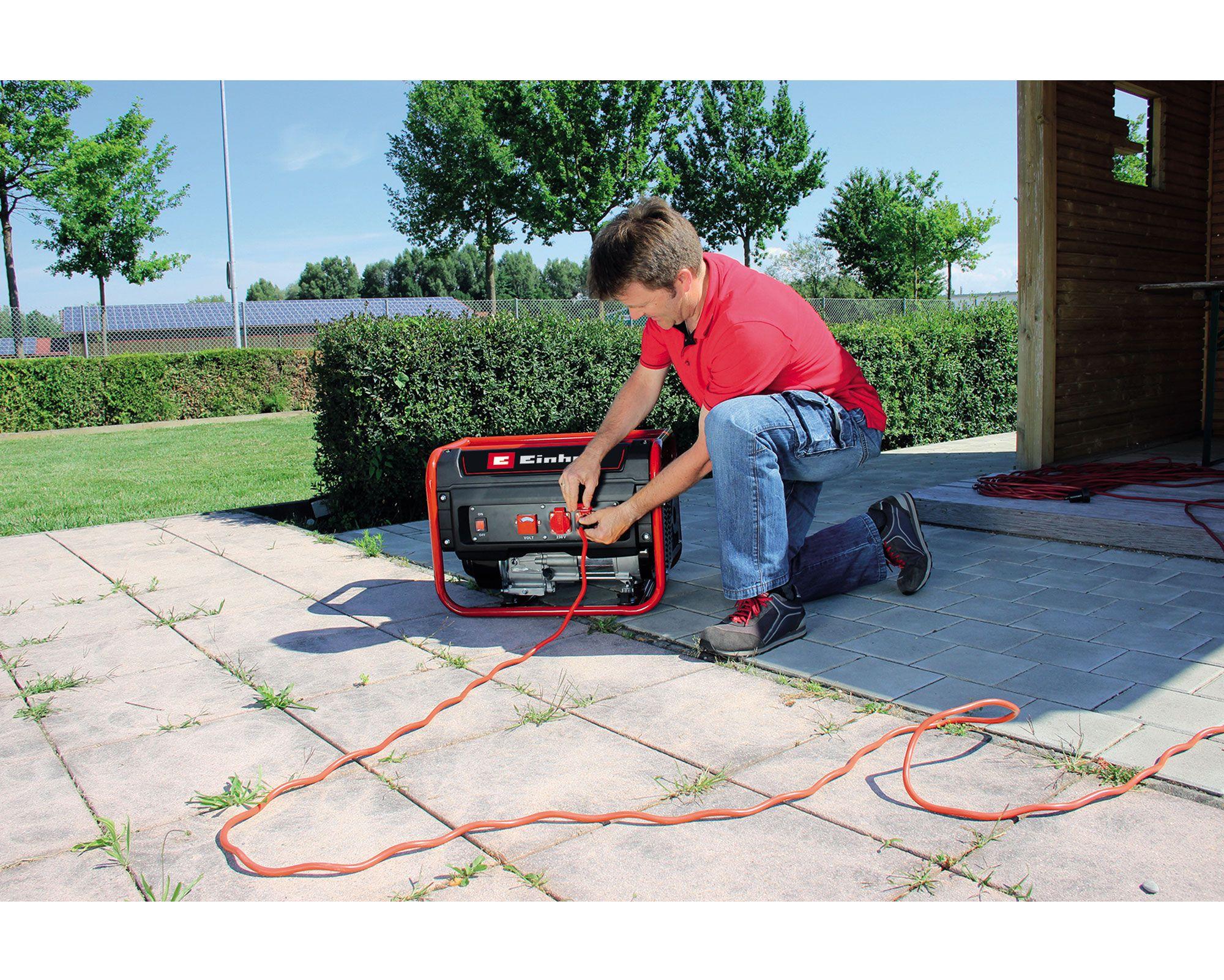 Generador a Gasolina manual 2400W 15 litros TC-PG 25/1/ES Einhell-4