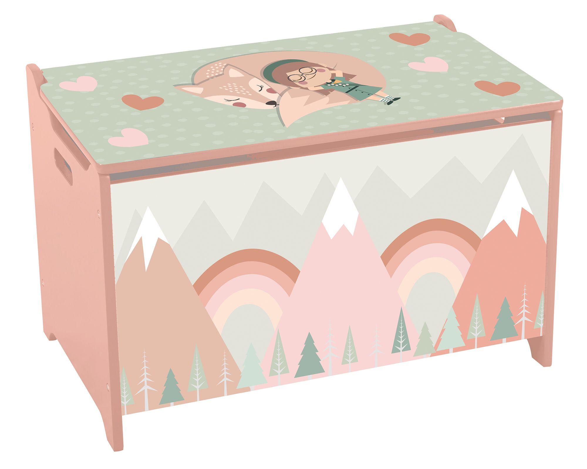 Baúl infantil Forest Pink M+Design-0