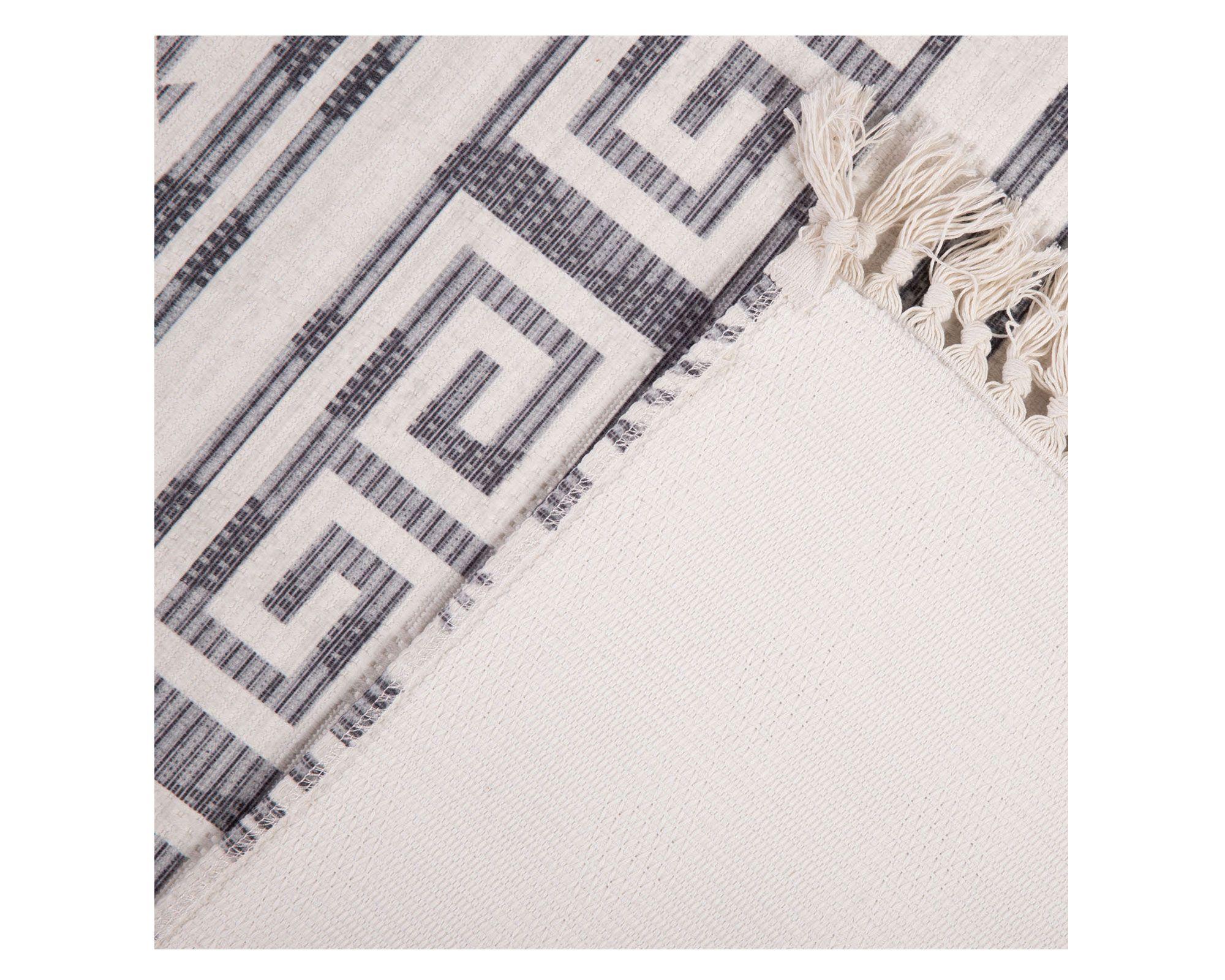 Alfombra 160x230 cm Kelim beige Dib-1