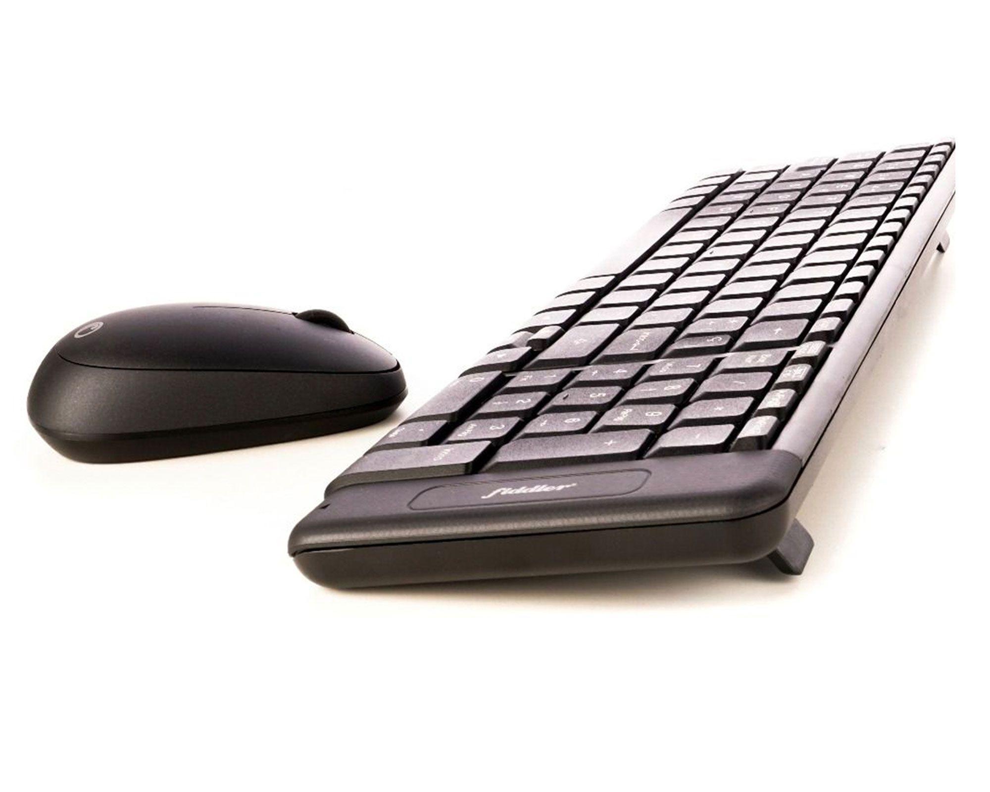 Teclado + mouse negro Fiddler.-2