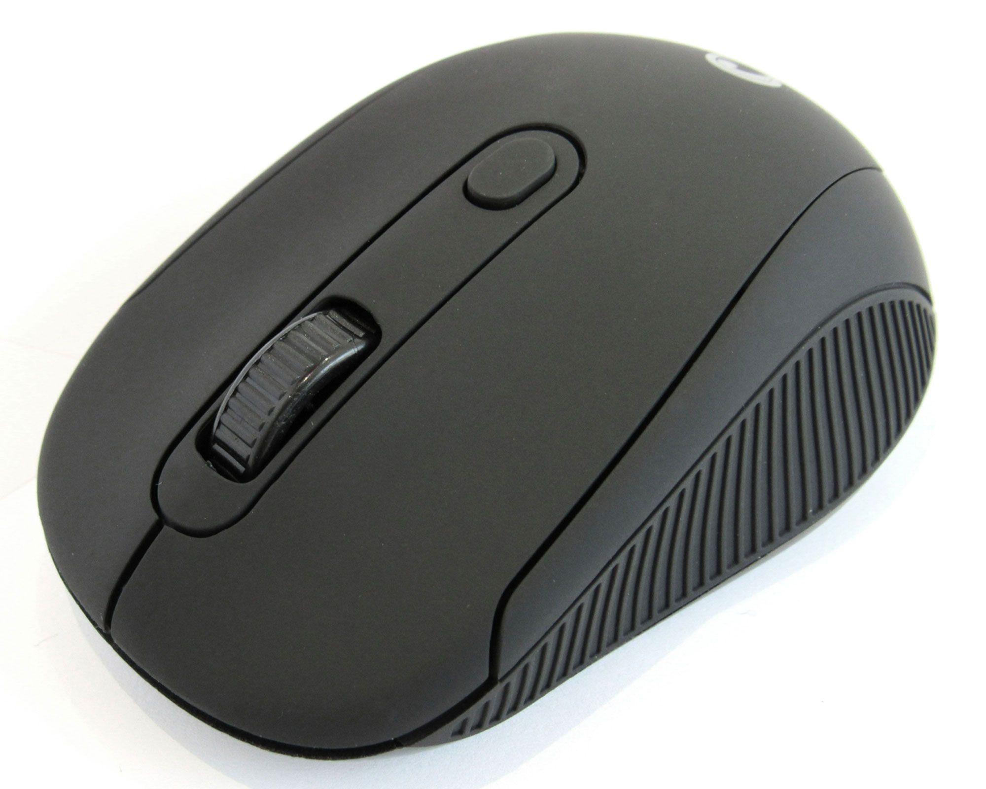 Mouse óptico inalámbrico negro Fiddler.-1