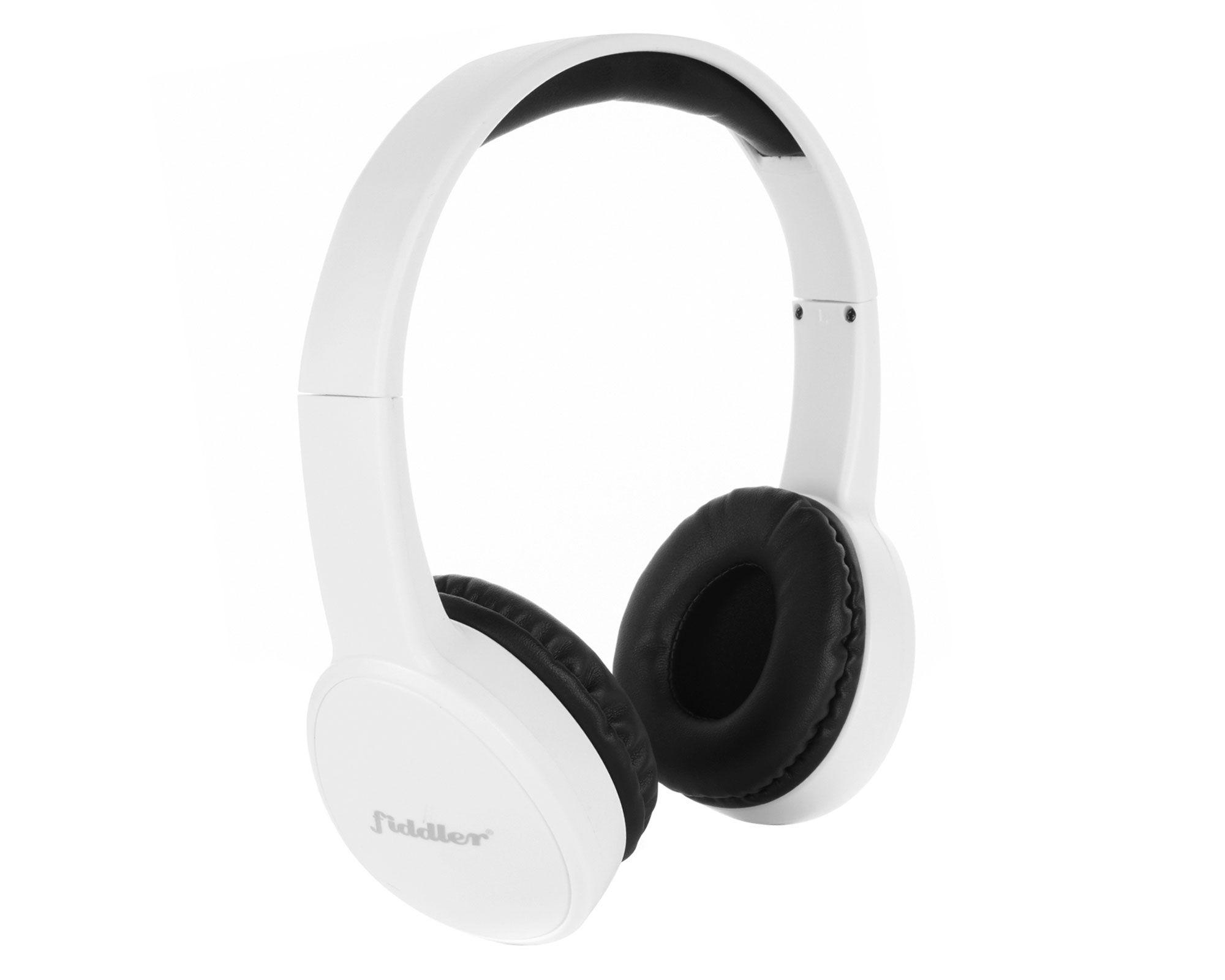 Audífonos Bluetooth Master Beat blanco Fiddler.-2