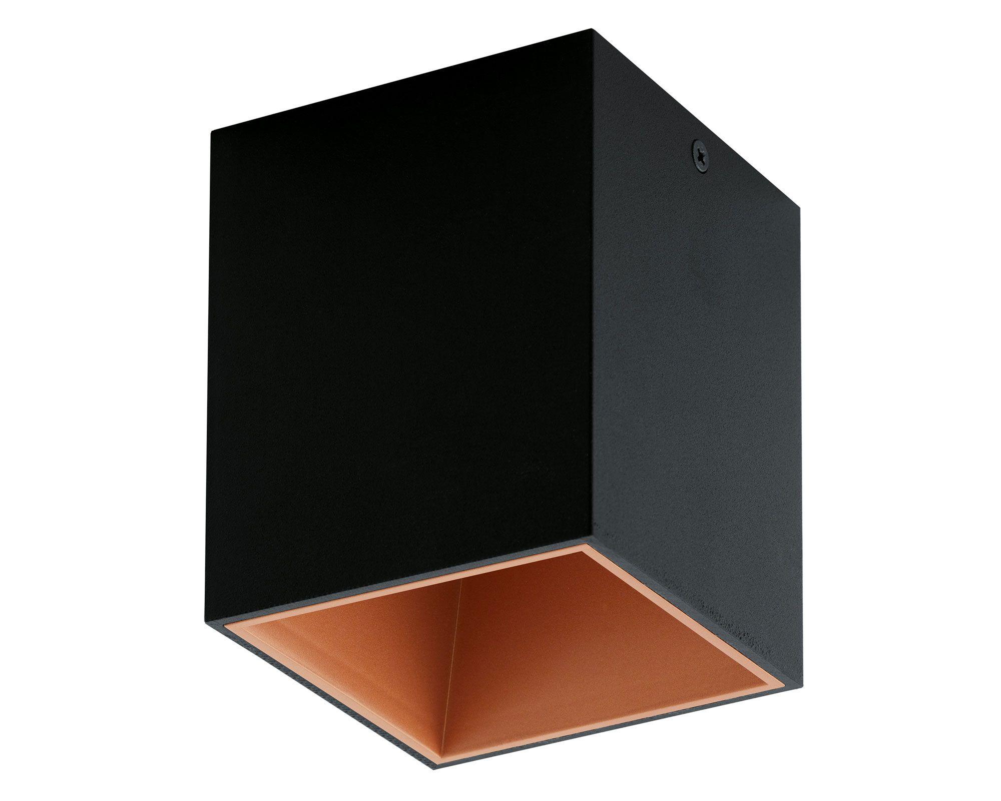 Lámpara techo LED cuadrada 3.3W 1L luz cálida Polasso-0