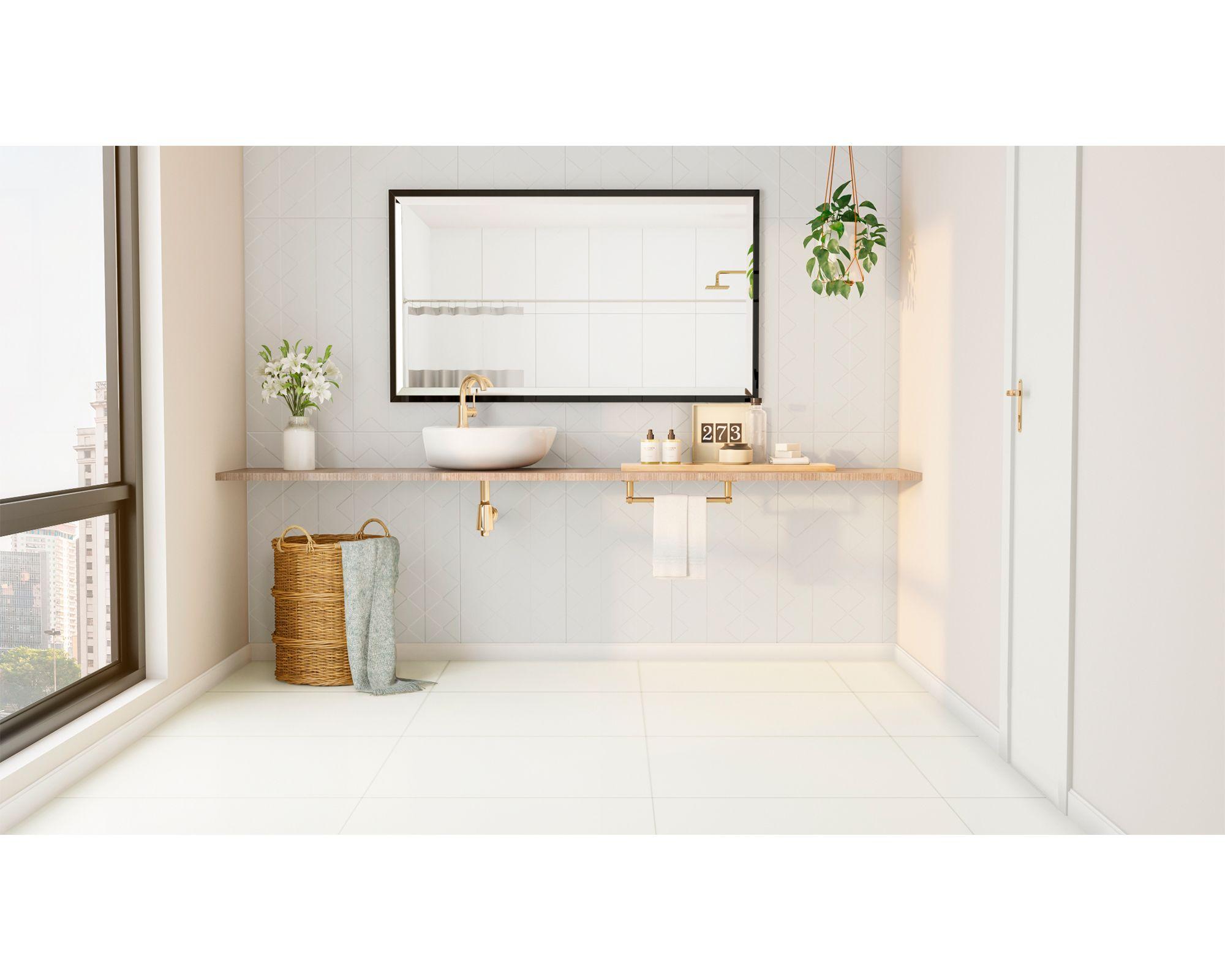 Cerámica piso muro Clásico branco 80x80 cm 1.9 m2-2