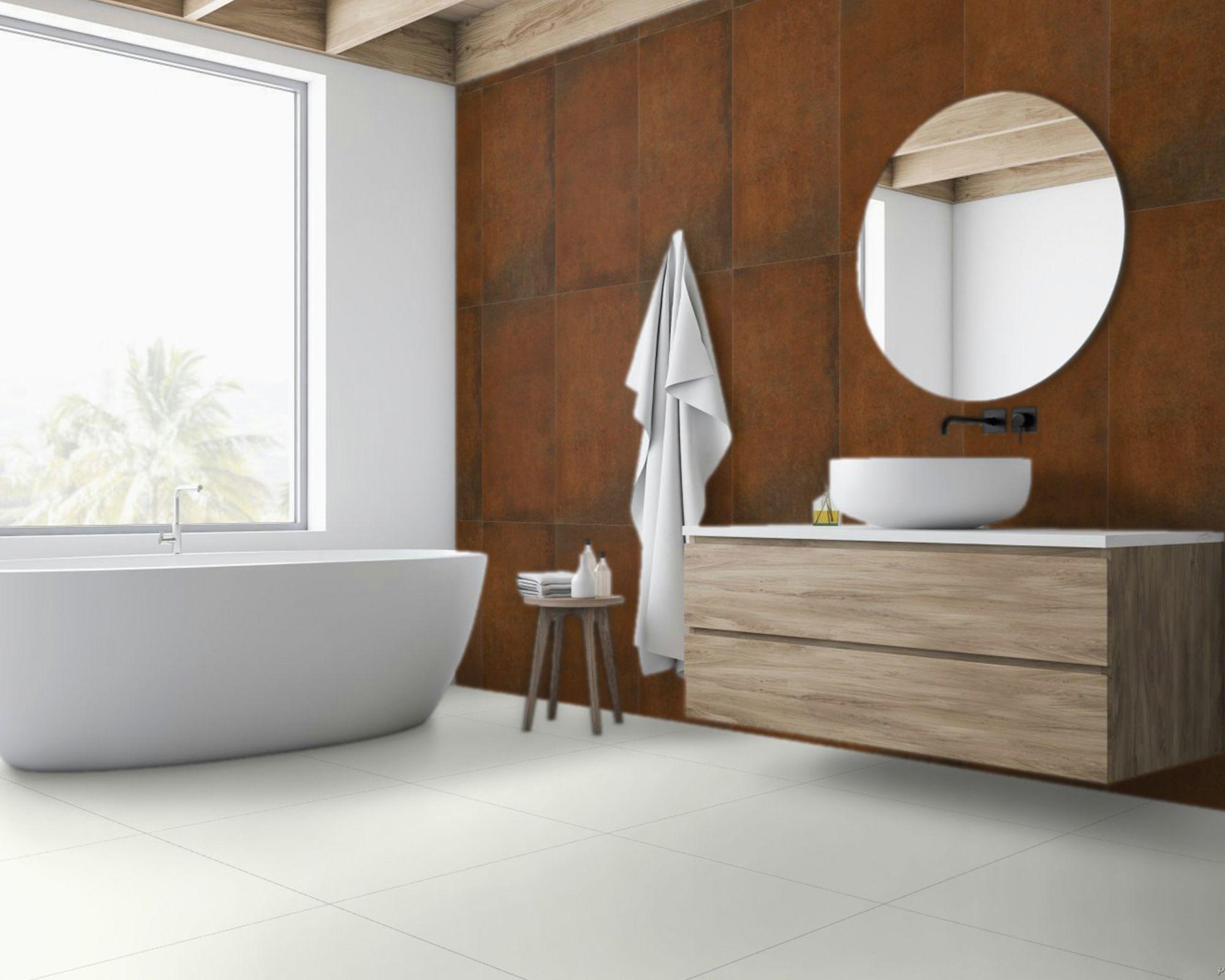 Cerámica piso muro Oxide corten mate 45x90 cm 1.64 m2-2