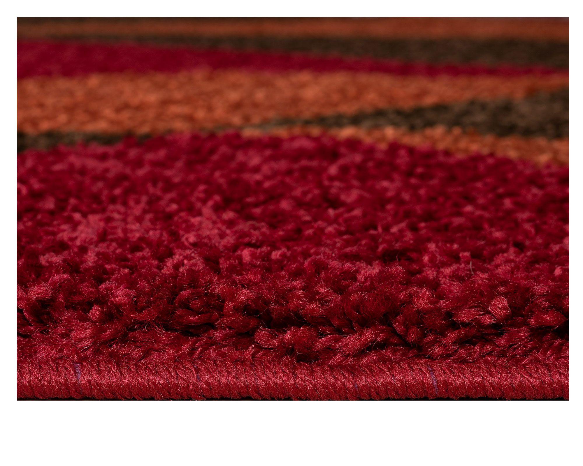 Alfombra 133x190 cm Touch rojo Dib-1