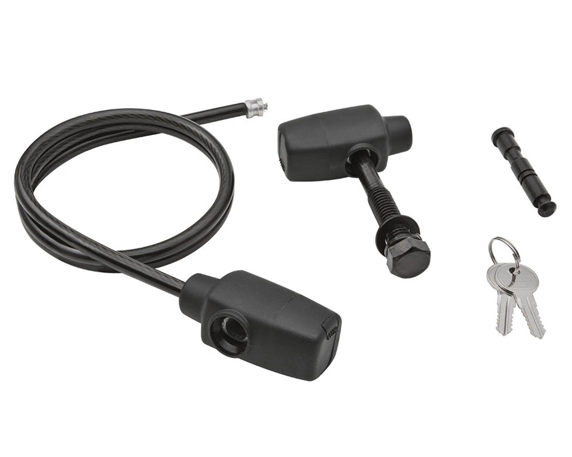 Candado bicicleta con cable llaves Cubo Sportrack-0