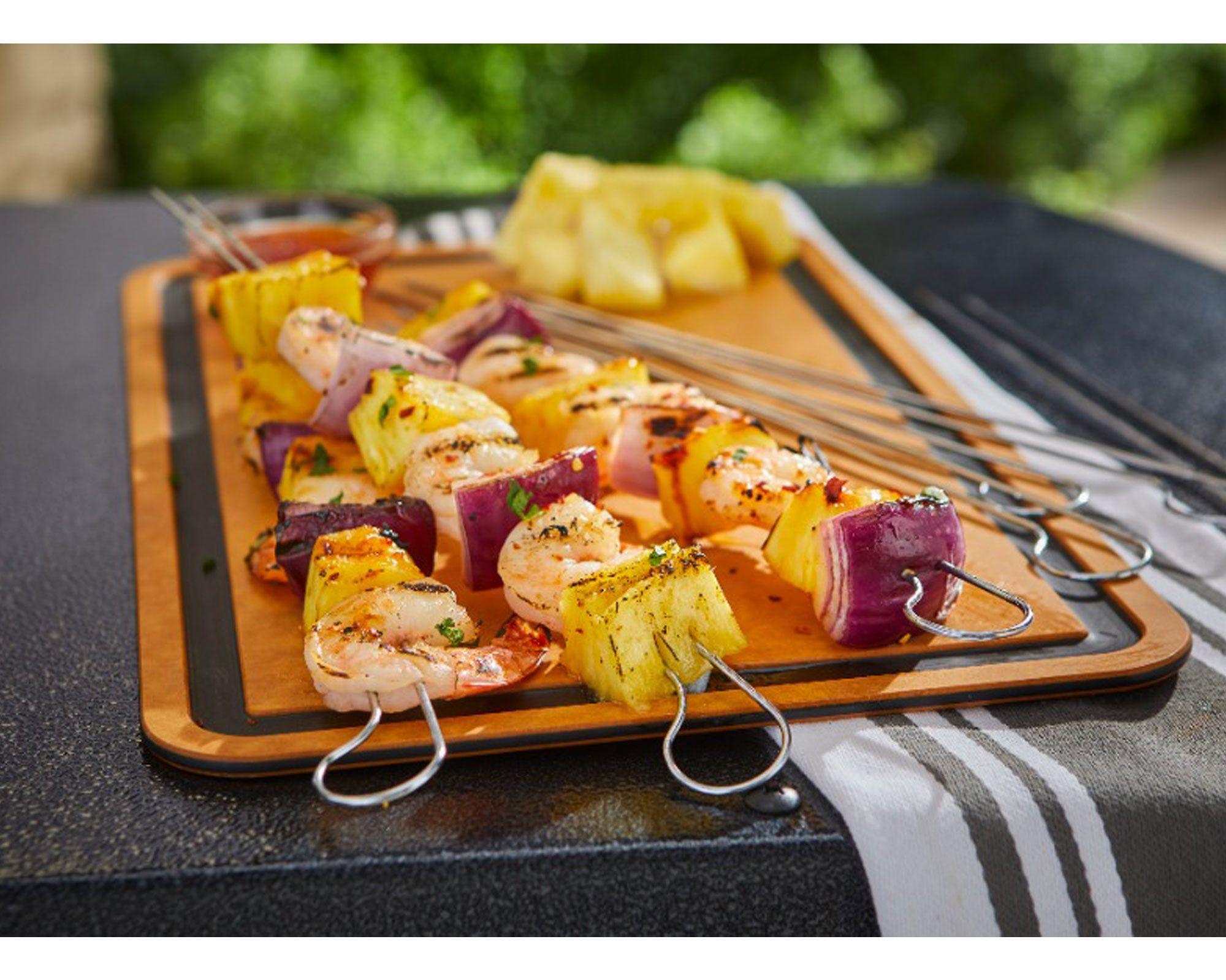 Pinchos 8 unidades plateado Weber-2