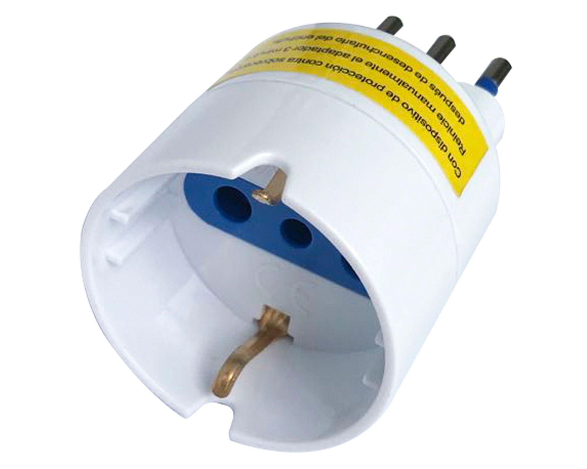 Adaptador schuko 10A ME-1109 Macrotel-1