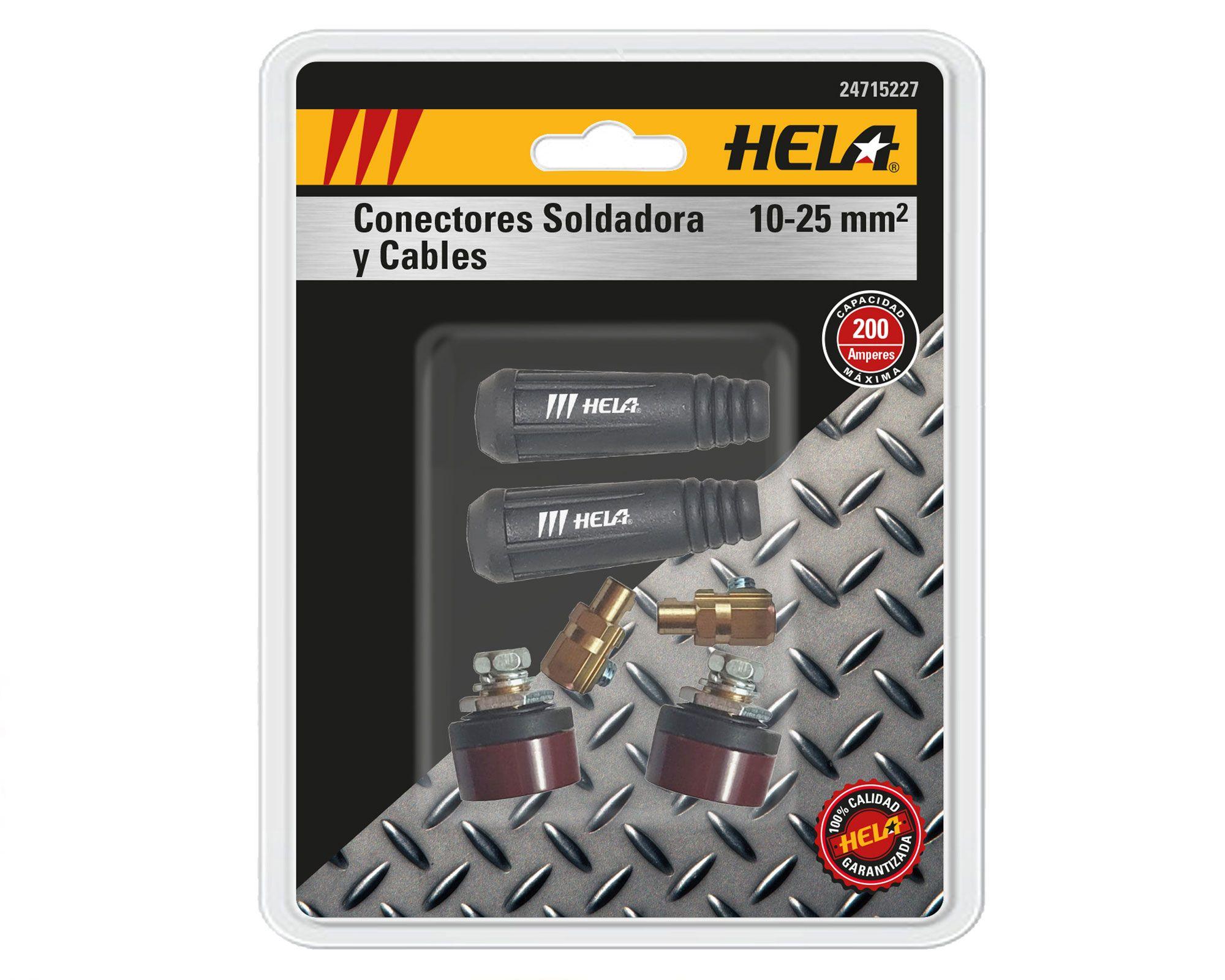 Conector soldadora/cables 10-25 mm2 Hela-1