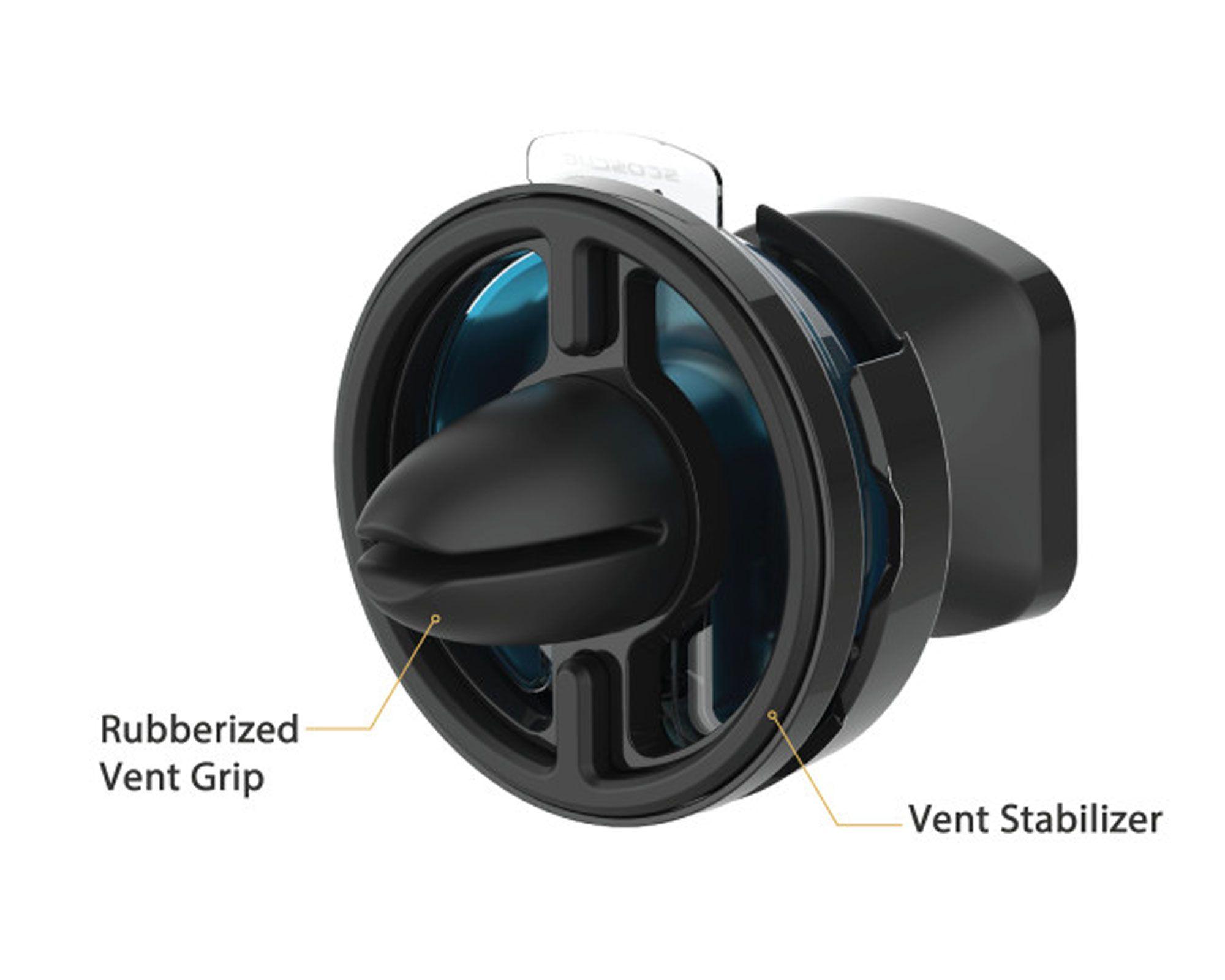 Soporte para ventilación MMVFR con aromatizante Scosche-2