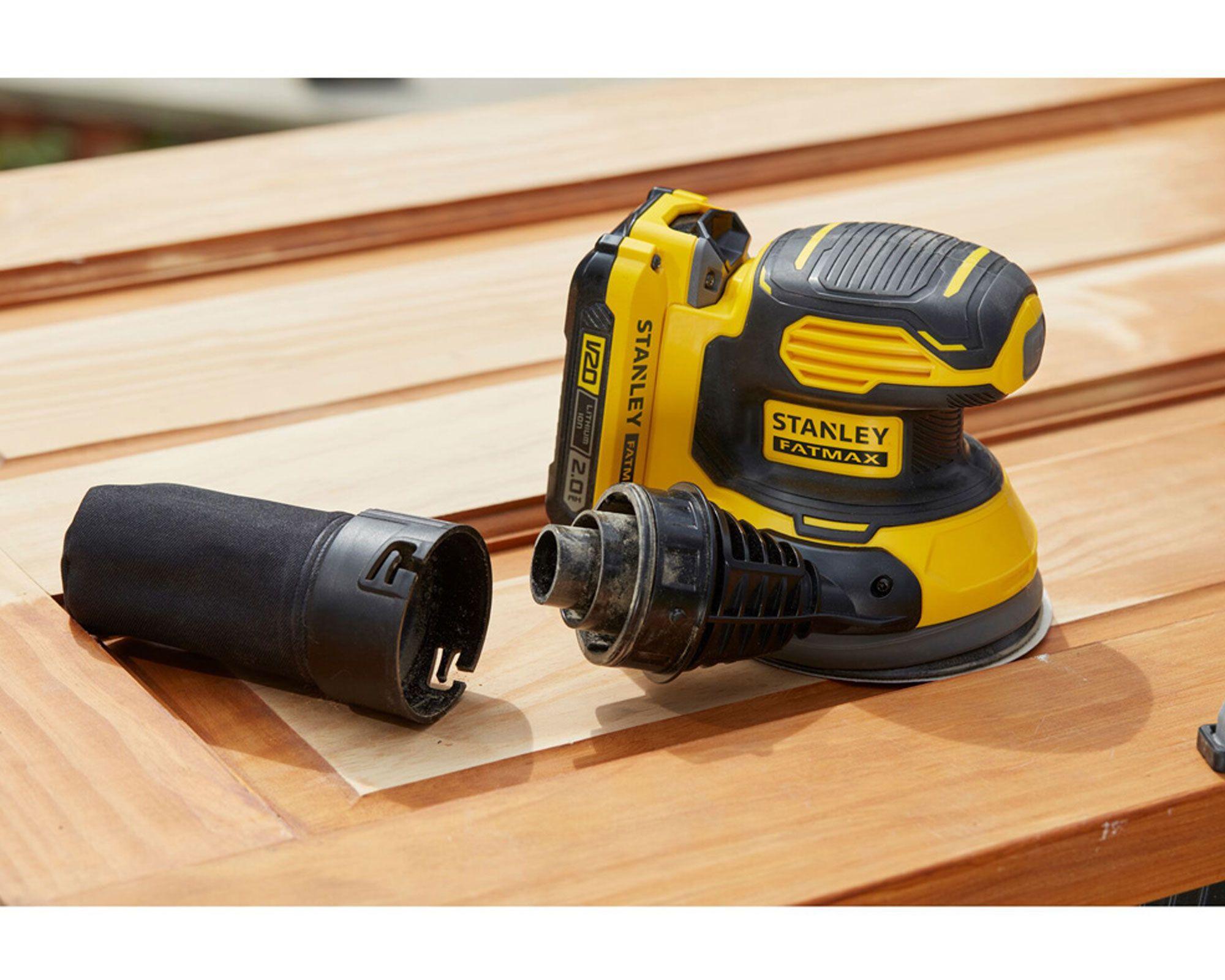 Lijadora Roto-Orbital 20V SCS220-B2 Stanley-4
