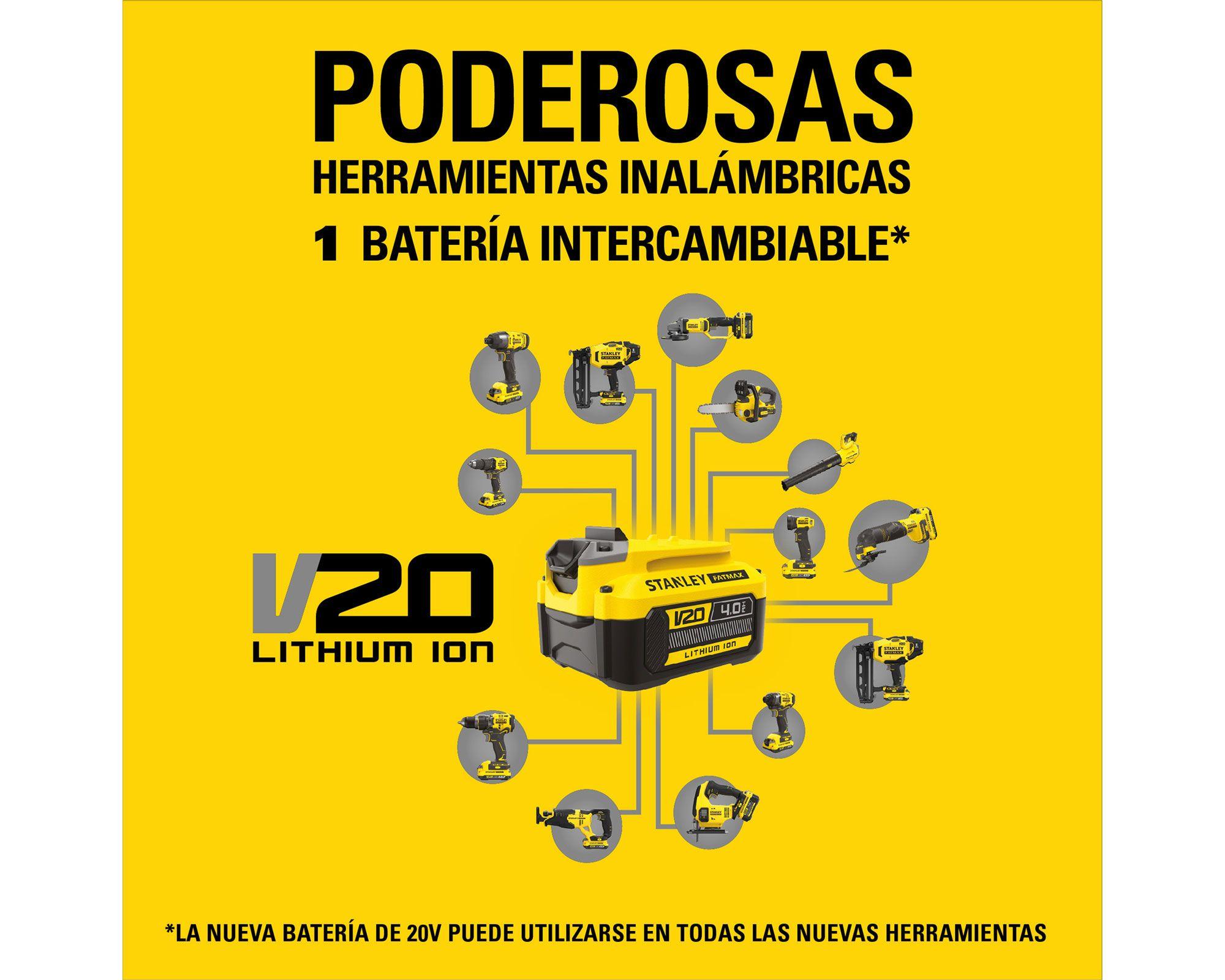 Sierra caladora Inalámbrica Stanley-5