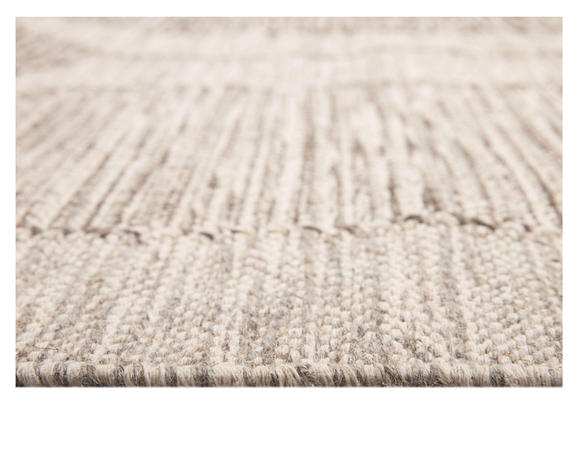Alfombra 230x160 cm Handwoven Natural gris Dib-1