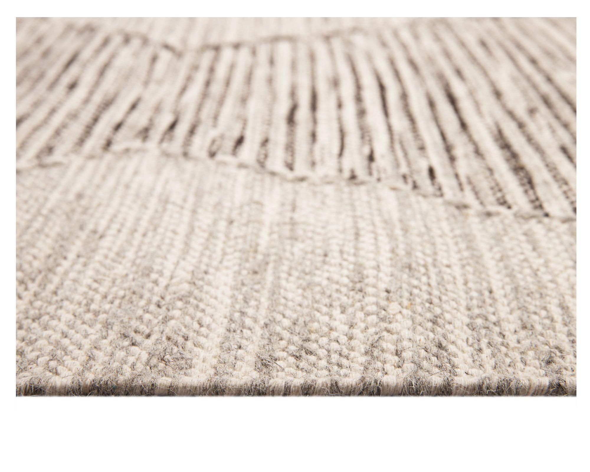 Alfombra 230x160 cm Handwoven Natural gris 2 Dib-1