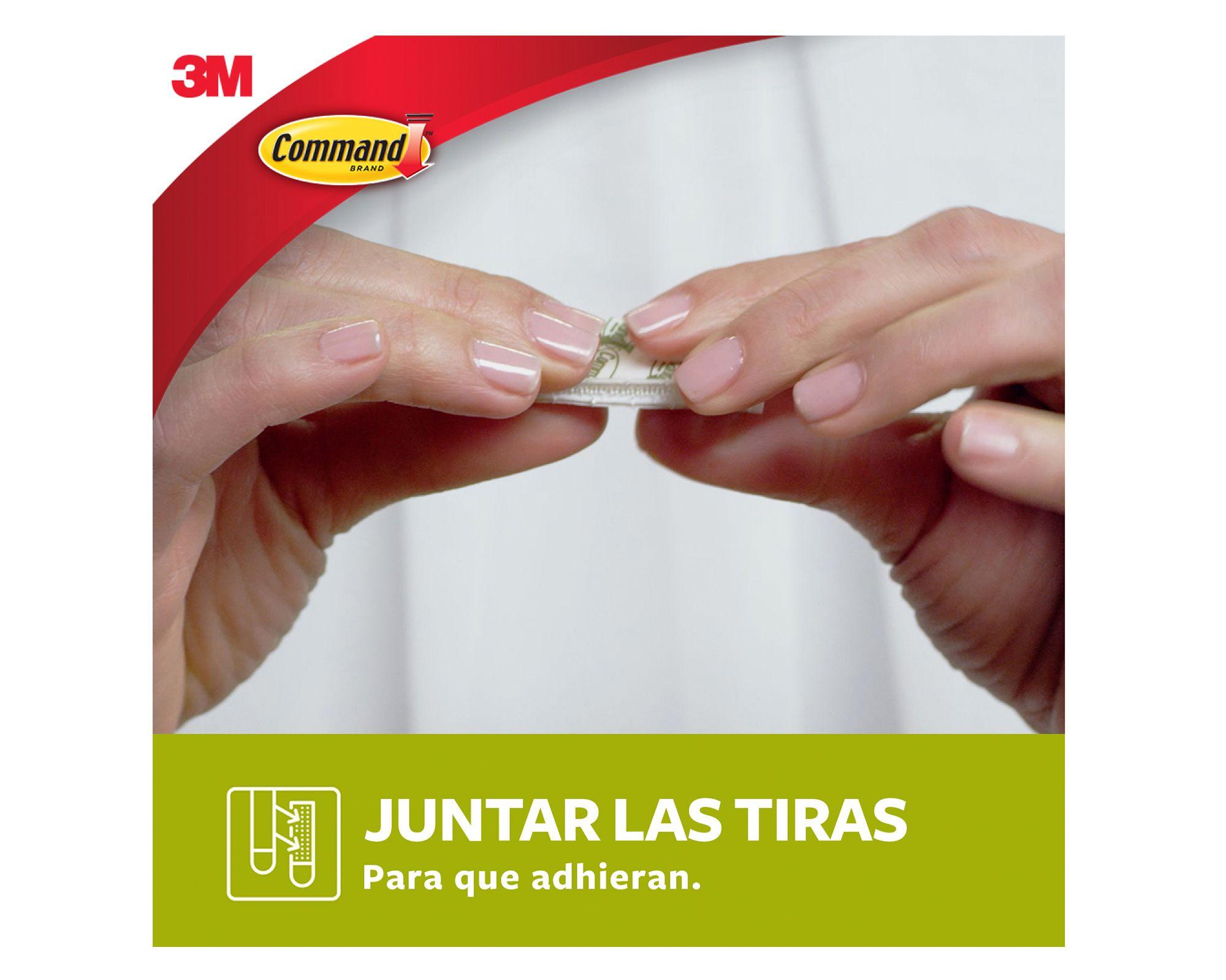 Tiras para colgar cuadros Rocky 16 pares blanco-5
