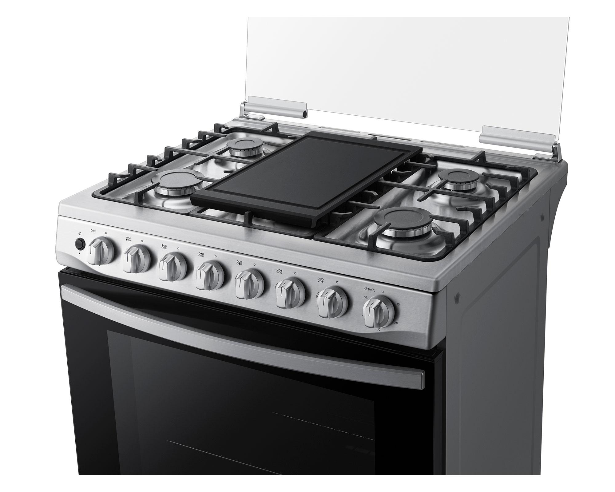 Cocina a gas 6 quemadores NX52A5411CS/ZS Samsung-12