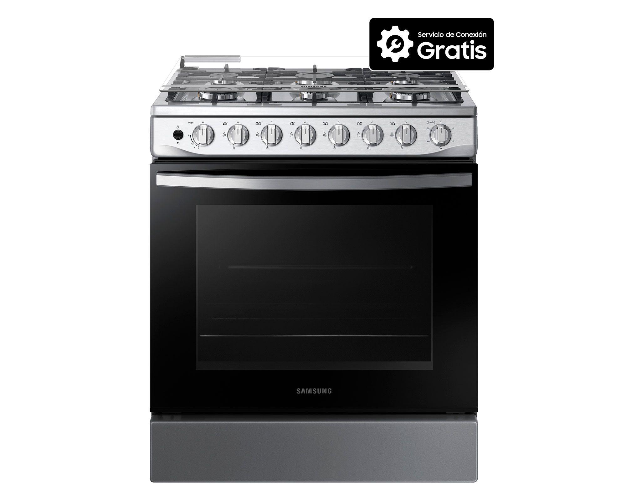 Cocina a gas 6 quemadores NX52A5411CS/ZS Samsung-1