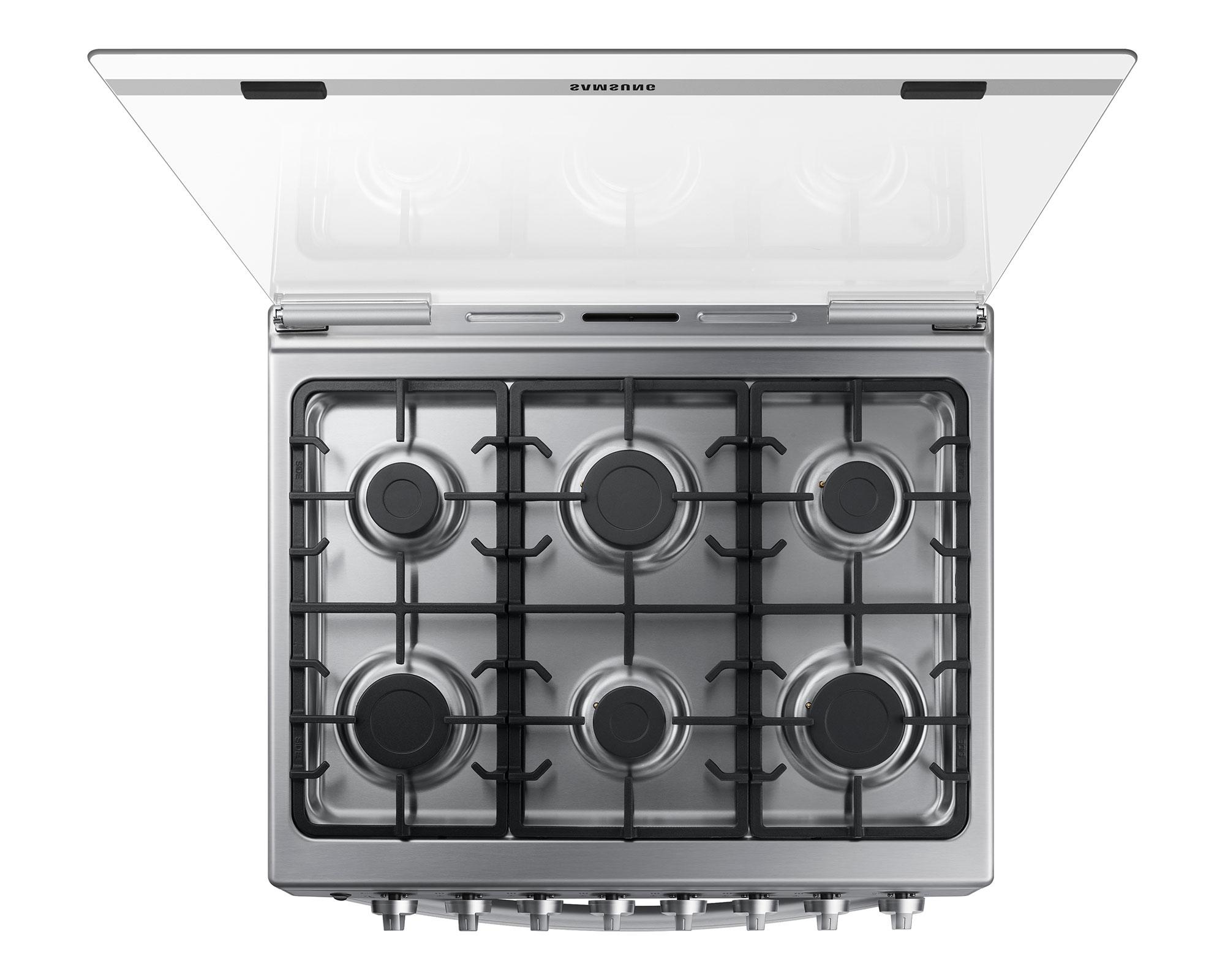 Cocina a gas 6 quemadores NX52A5411CS/ZS Samsung-11