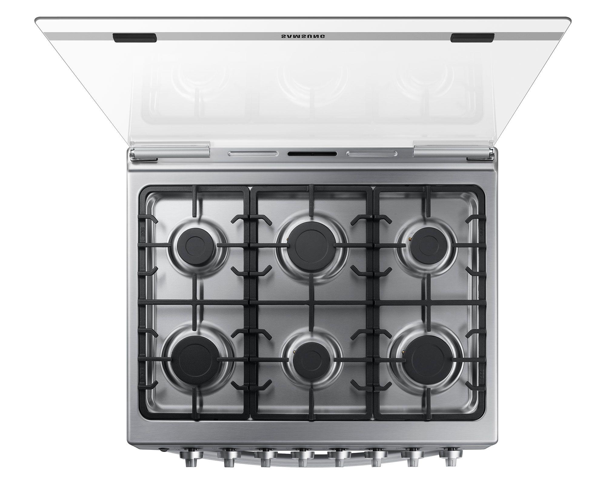 Cocina a gas 6 quemadores NX52A5412CS/ZS Samsung-5