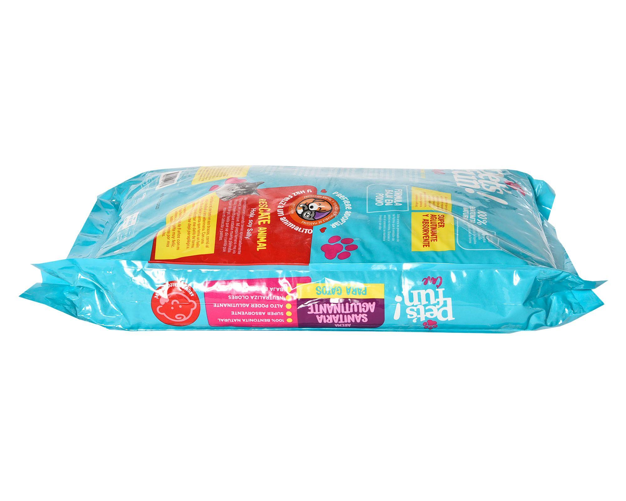 Arena sanitaria gatos 20 kg Aglutinante-1