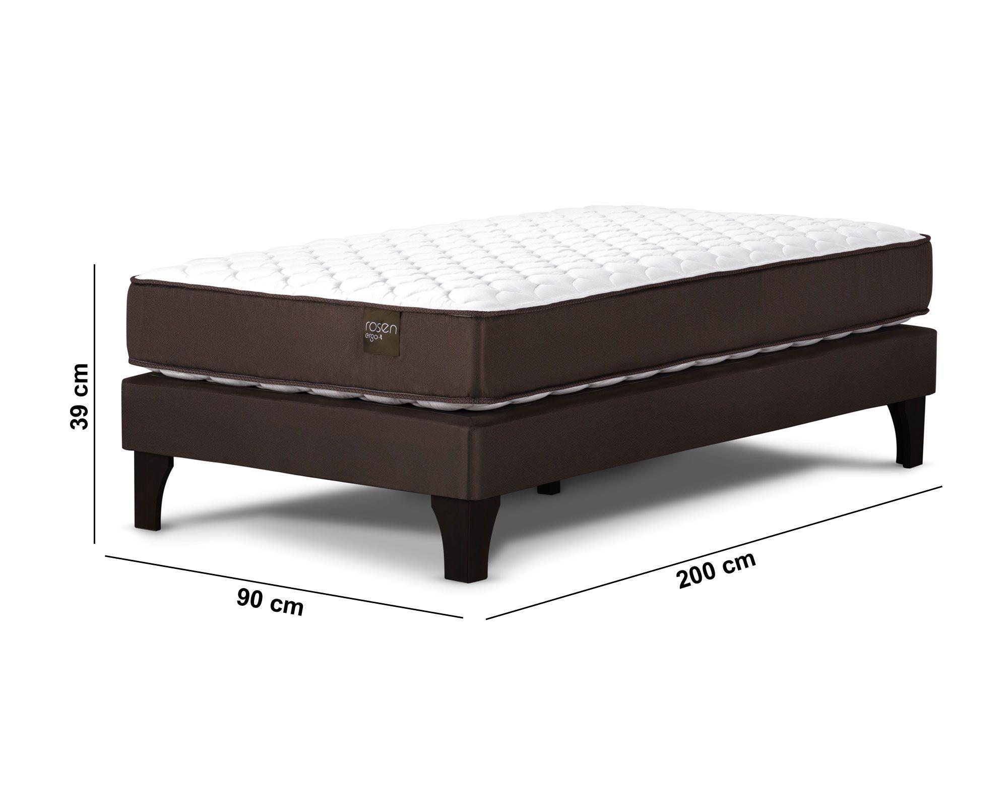 Cama europea 1 plaza Ergo T Rosen-4