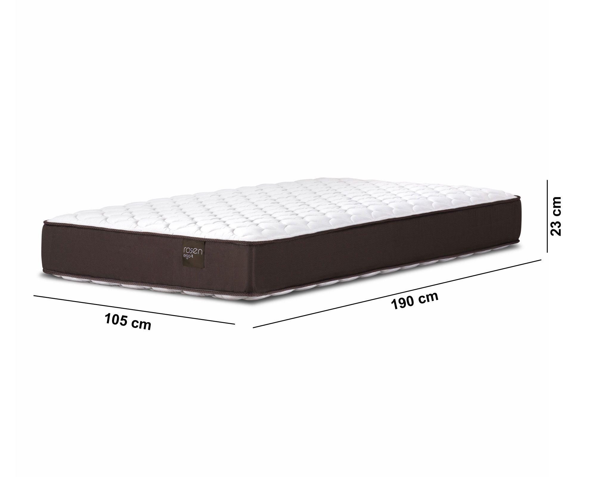 Colchón 1.5 plazas Ergo T x190 cm Rosen-4