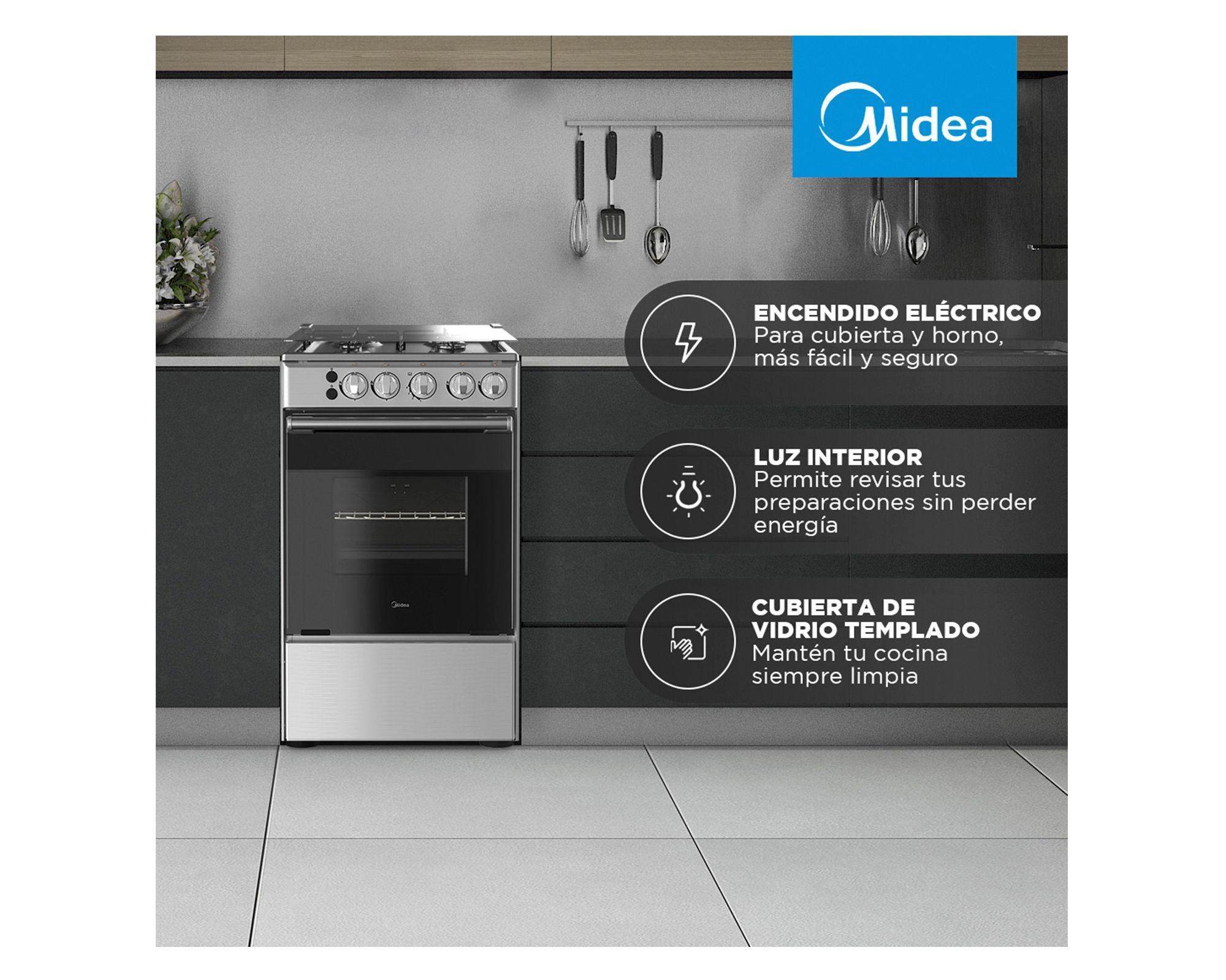 Cocina MCG-4QSG20NS 4 quemadores-5