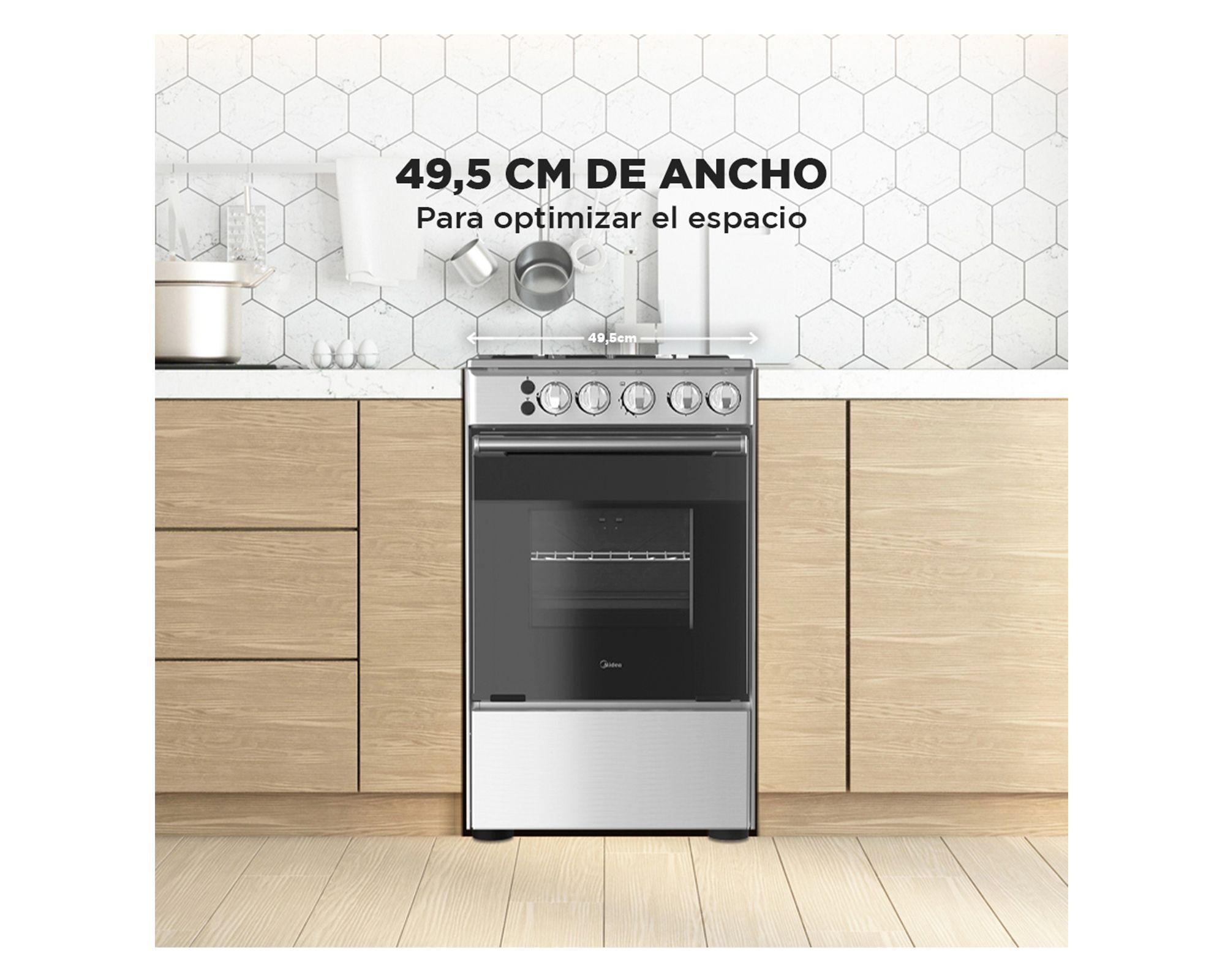 Cocina MCG-4QSG20NS 4 quemadores-6